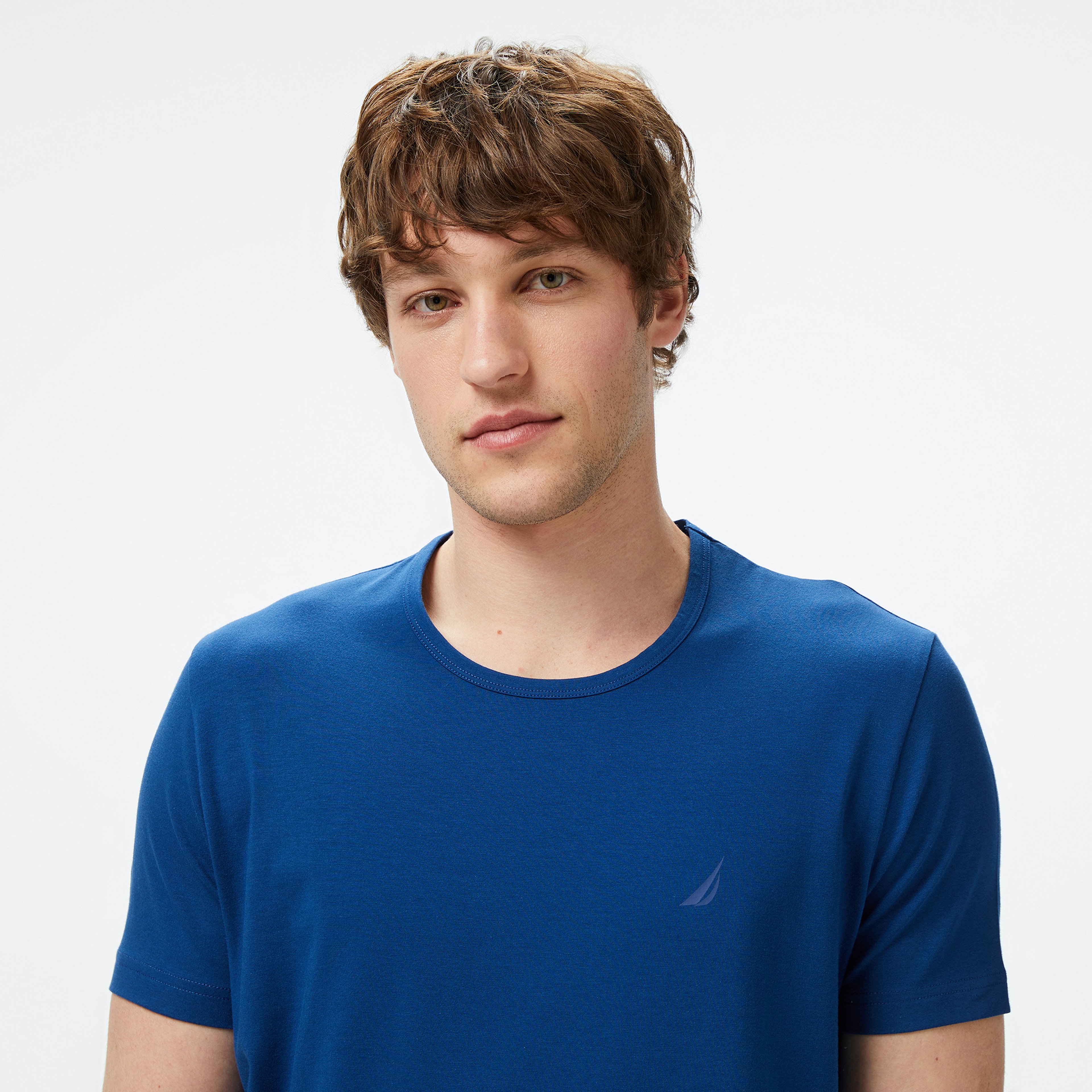 Nautara Erkek Indıgo Regular Fit T-Shirt