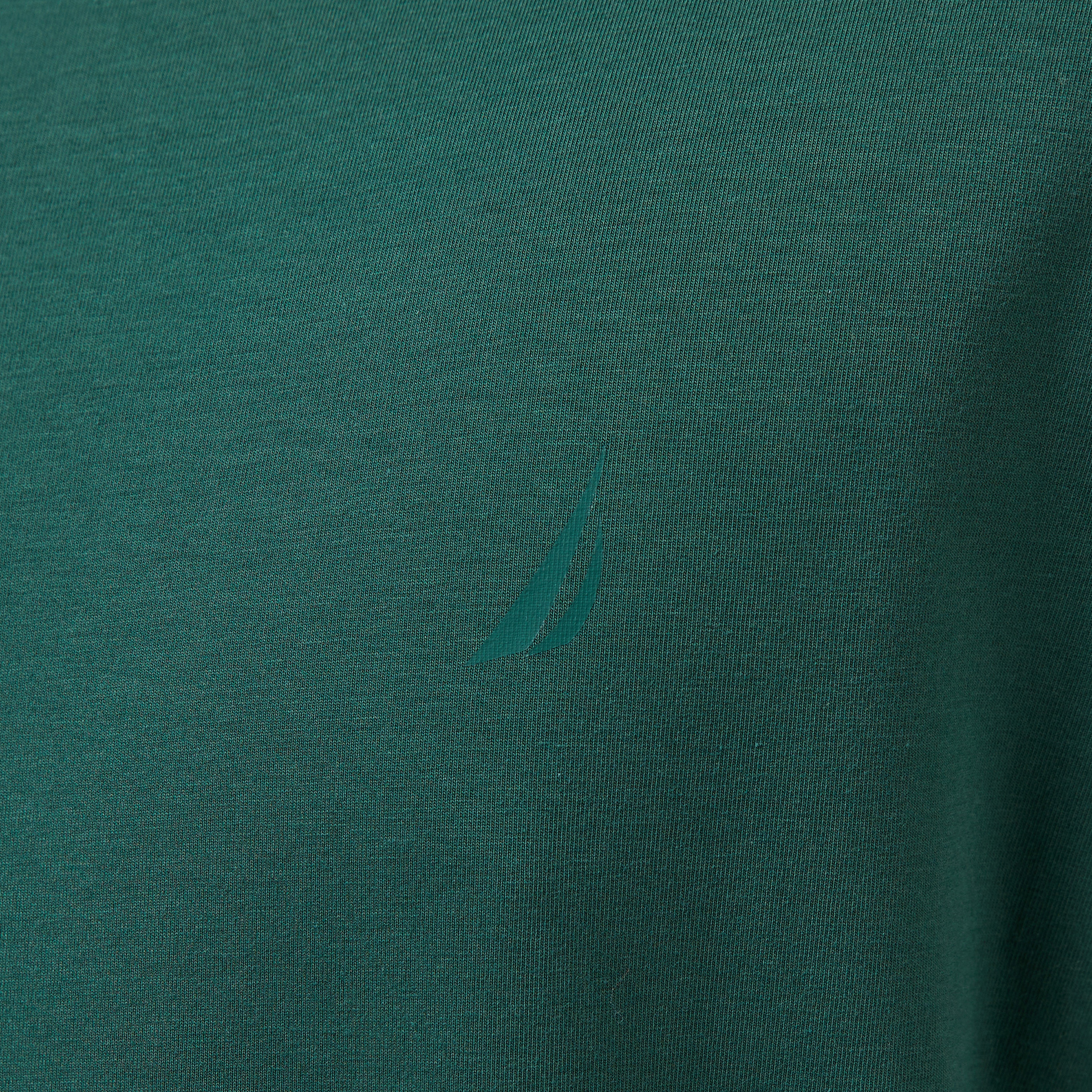 Nautara Erkek Yeşil Regular Fit T-Shirt