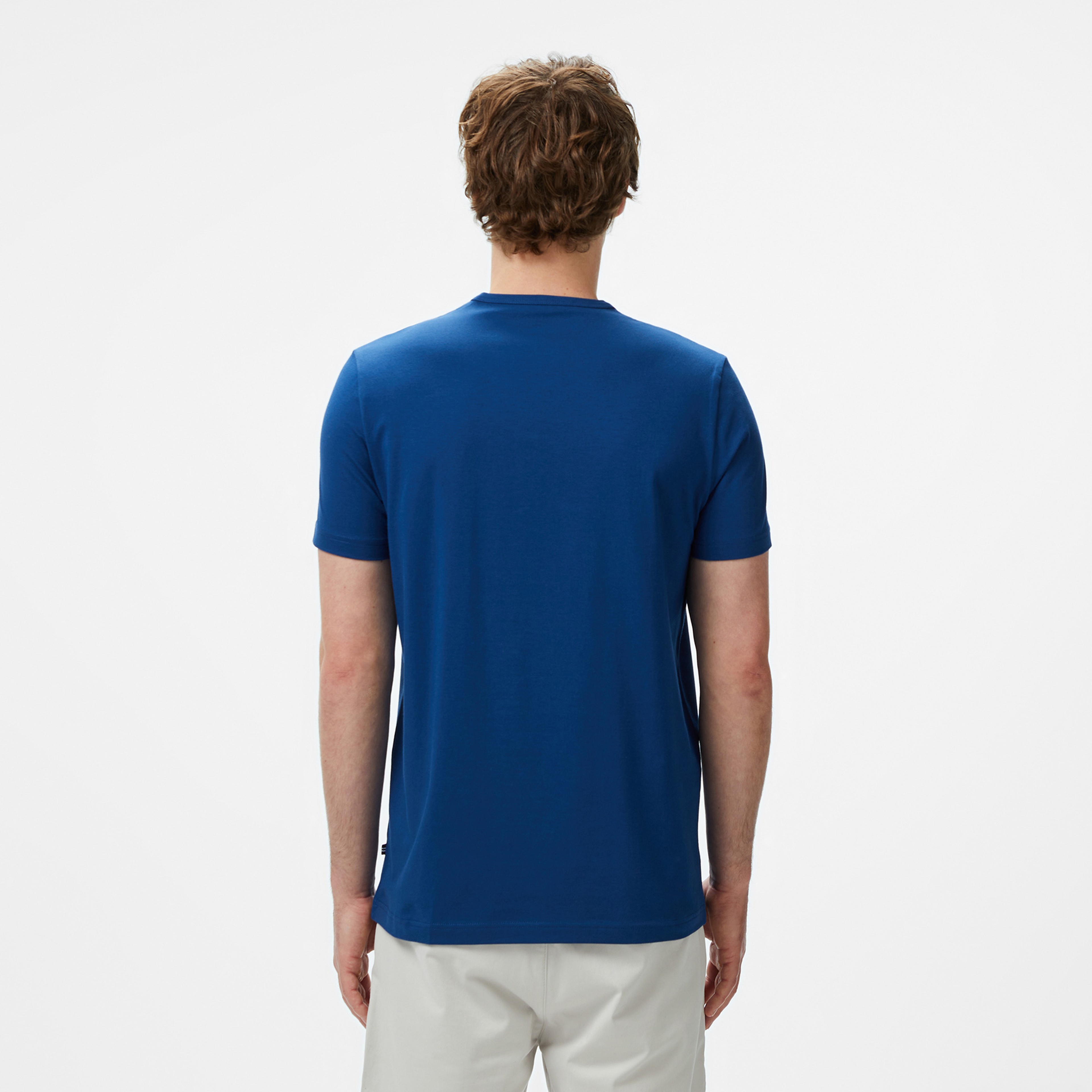 Nautara Erkek Indıgo Regular Fit T-Shirt