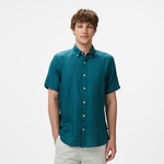 Nautica Erkek Yeşil Classic Fit Gömlek