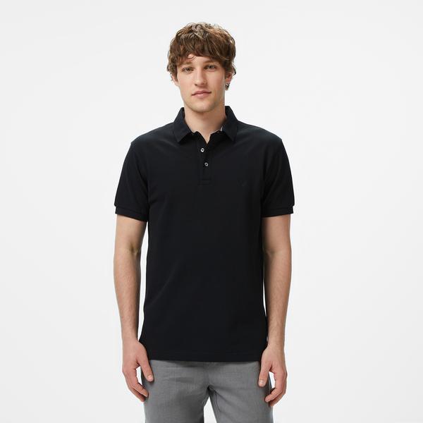Nautica Erkek Siyah Classic Fit Polo