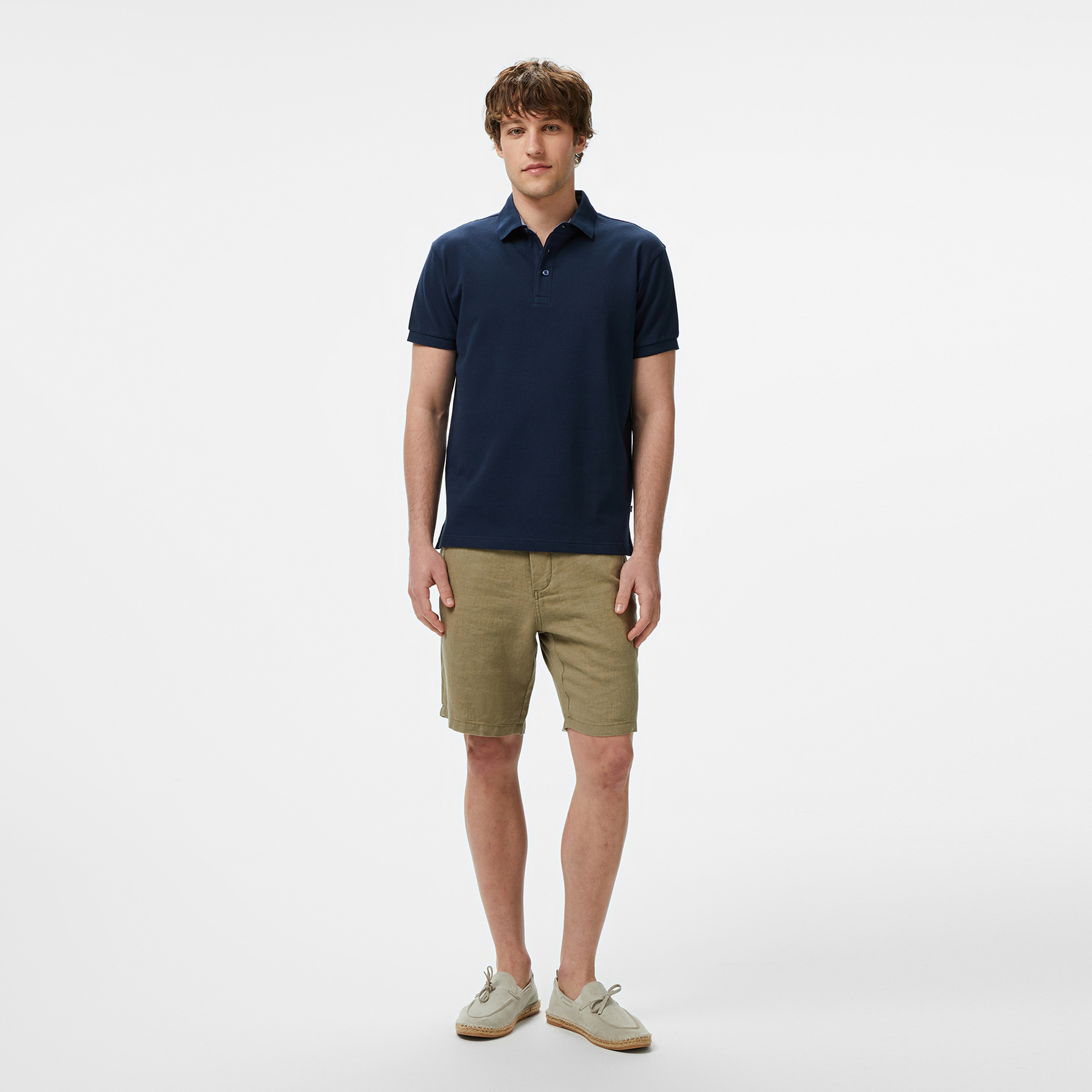 Nautica Erkek Lacivert Classic Fit Polo