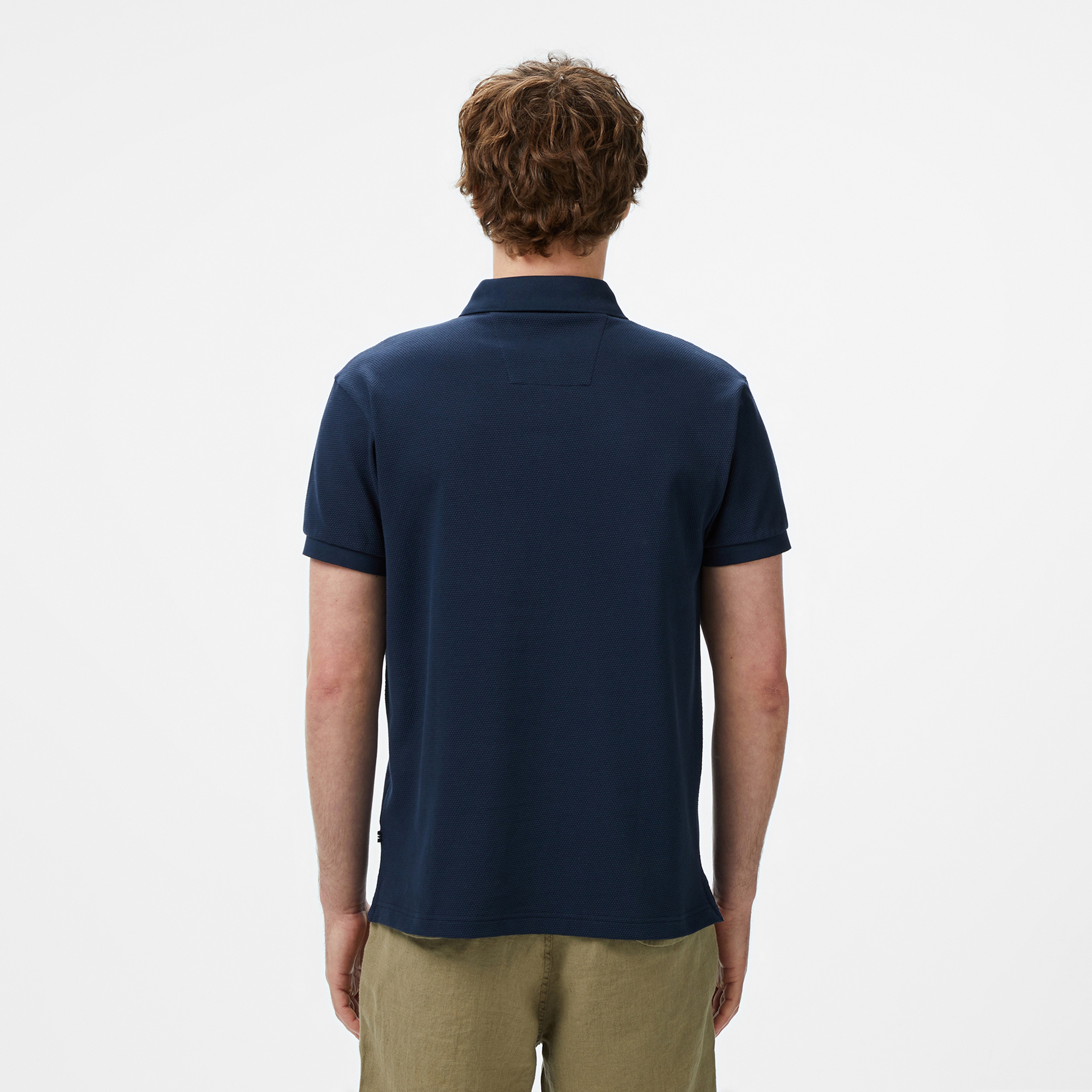 Nautica Erkek Lacivert Classic Fit Polo
