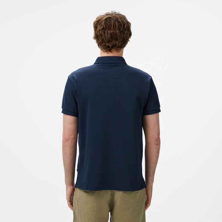 Nautica Erkek Lacivert Classic Fit Polo