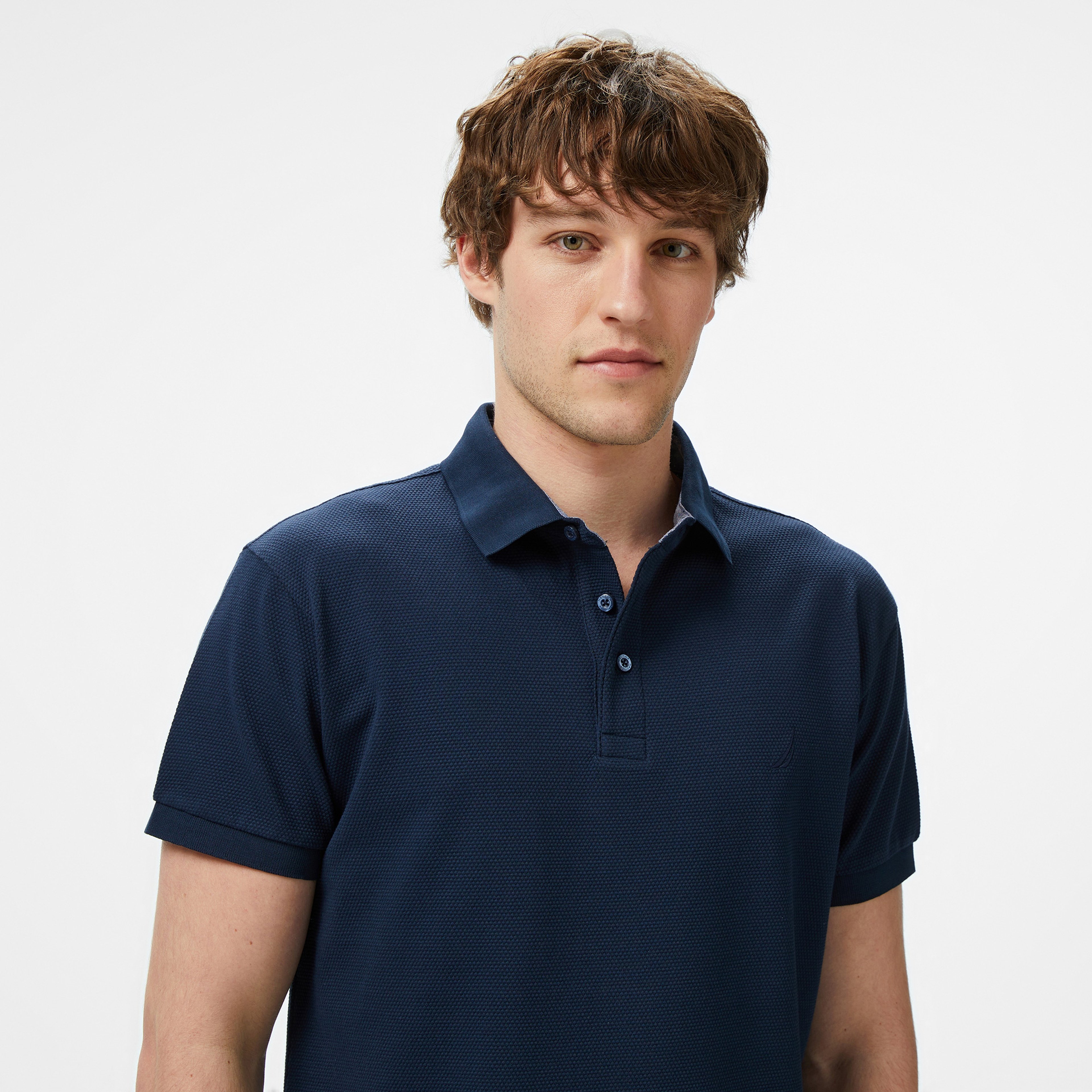 Nautica Erkek Lacivert Classic Fit Polo