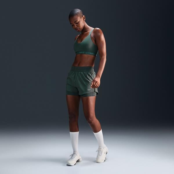 Nike Dri-Fit Indy Orta Destekli Kadın Yeşil Bra