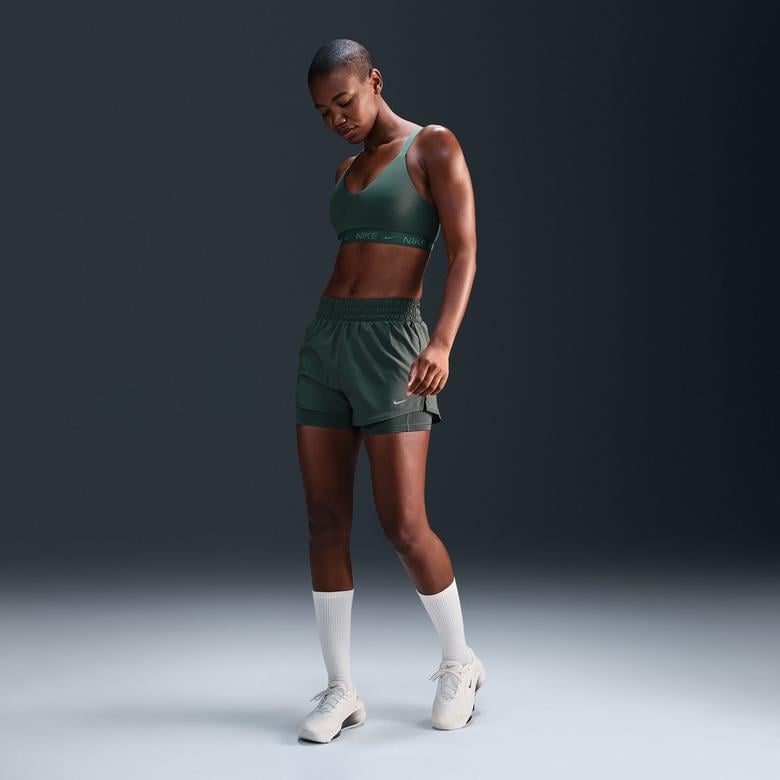 Nike Dri-Fit Indy Orta Destekli Kadın Yeşil Bra