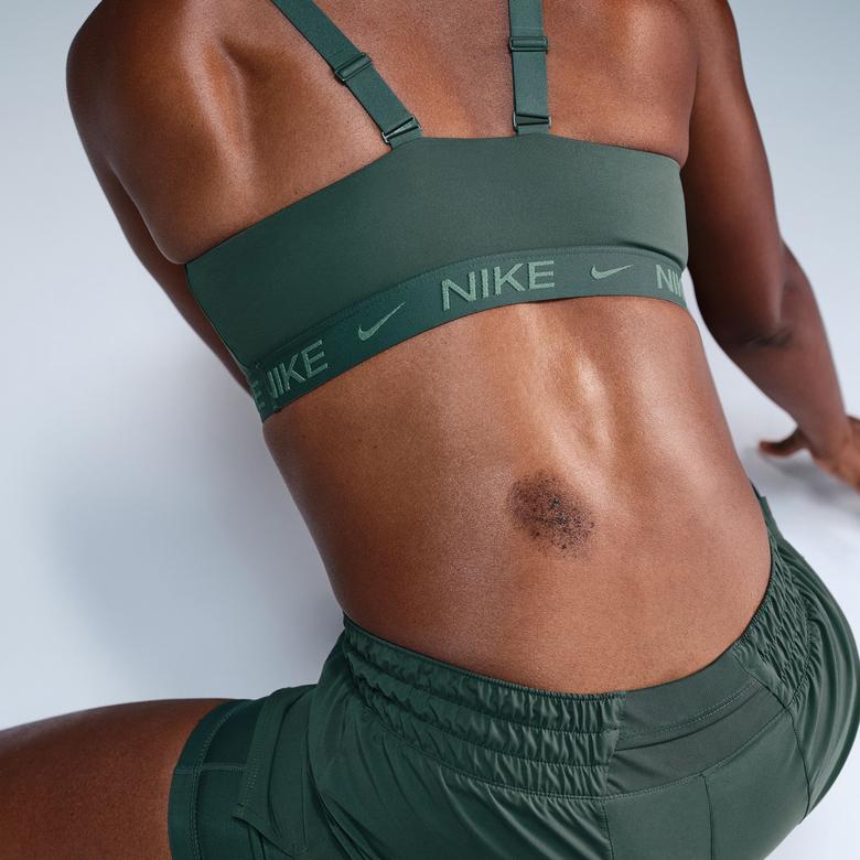 Nike Dri-Fit Indy Orta Destekli Kadın Yeşil Bra