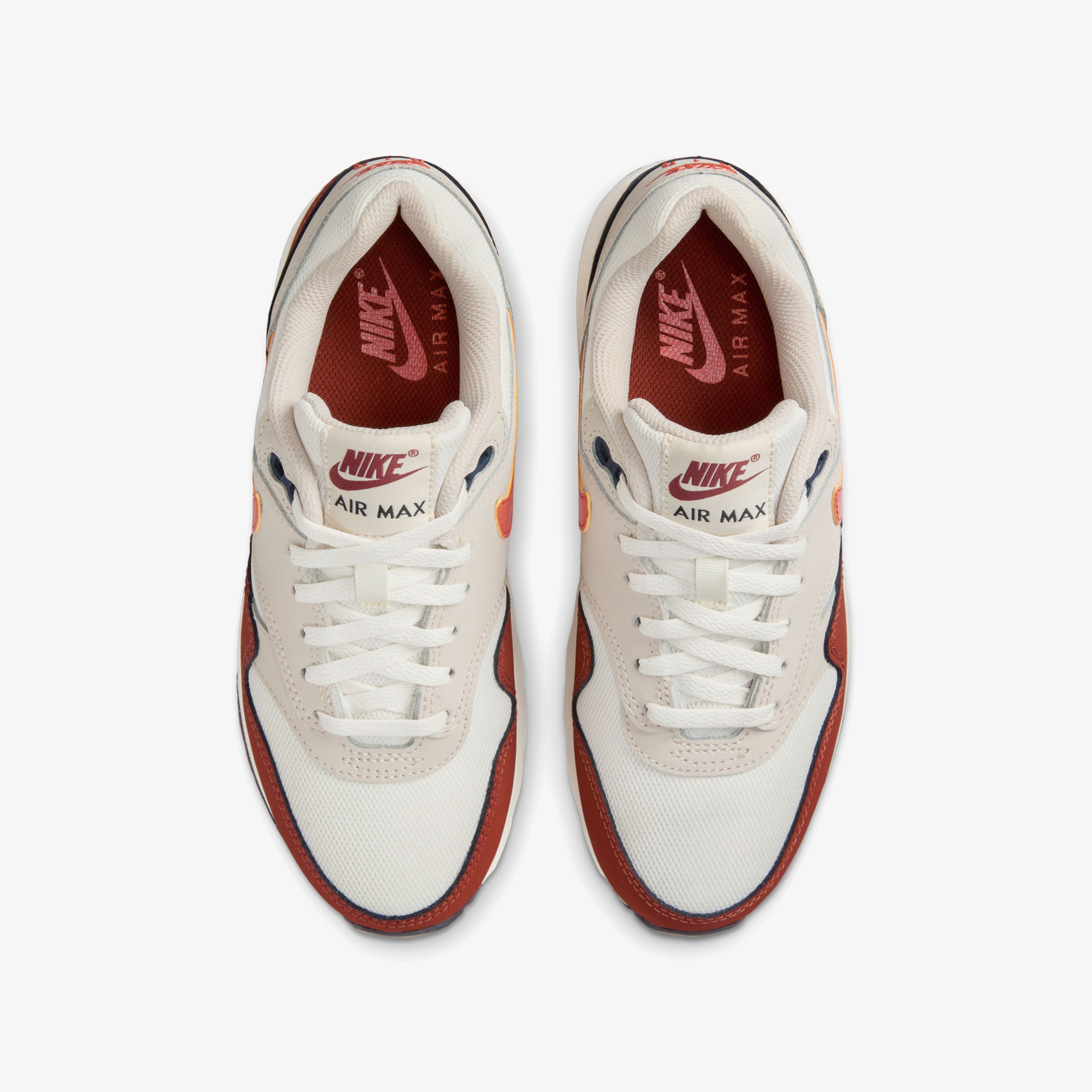 Jordan Air Max 1 Genç Krem Rengi Spor Ayakkabı