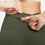 Nike Dri-FIT Zenvy High Rise 7/8 Kadın Haki Tayt