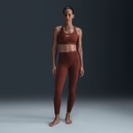 Nike Dri-Fit Zenvy Kadın Kahverengi Tayt