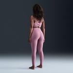 Nike Dri-Fit Alate Trace Kadın Mor Bra