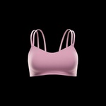 Nike Dri-Fit Alate Trace Kadın Mor Bra