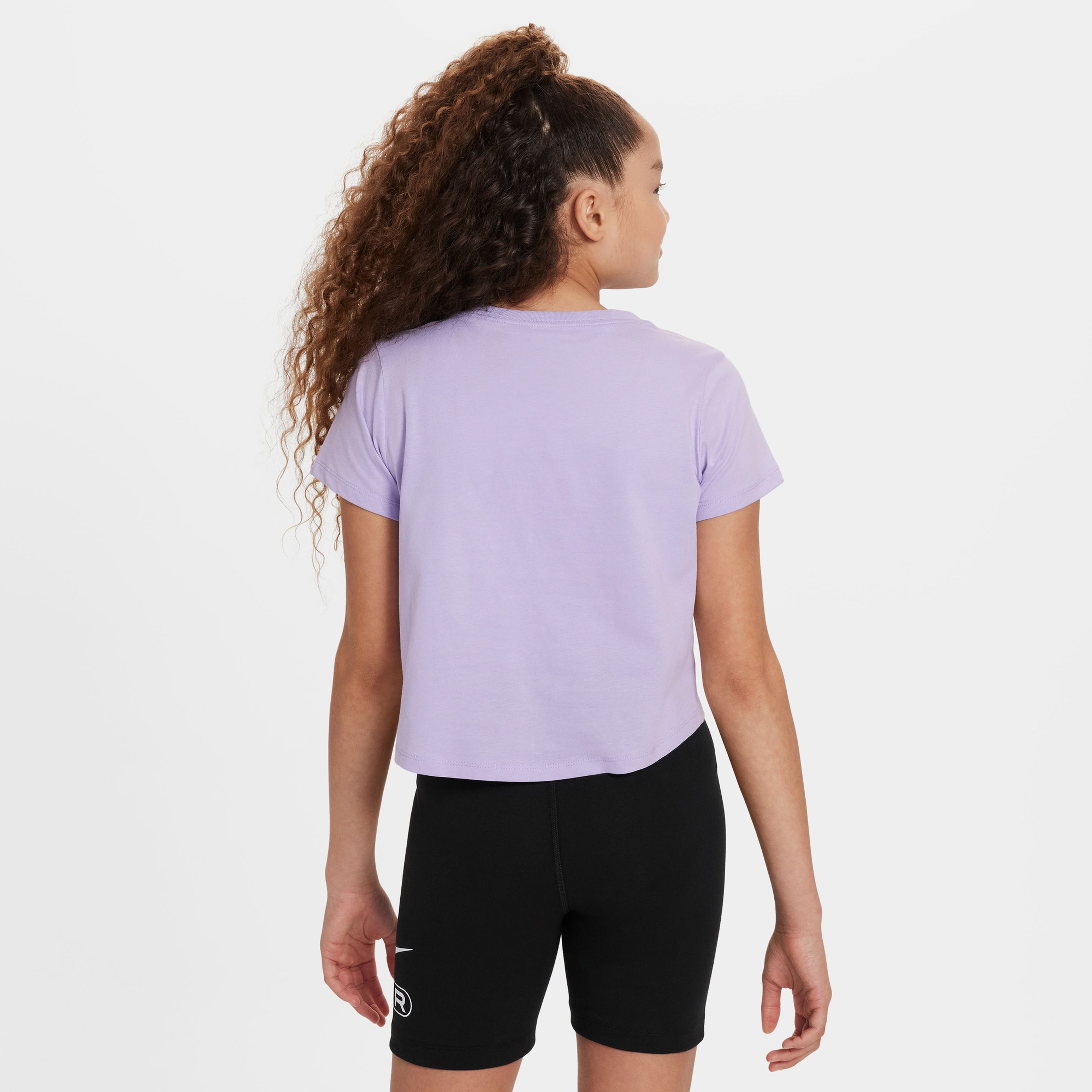 Nike Sportswear Çocuk Mor T-Shirt