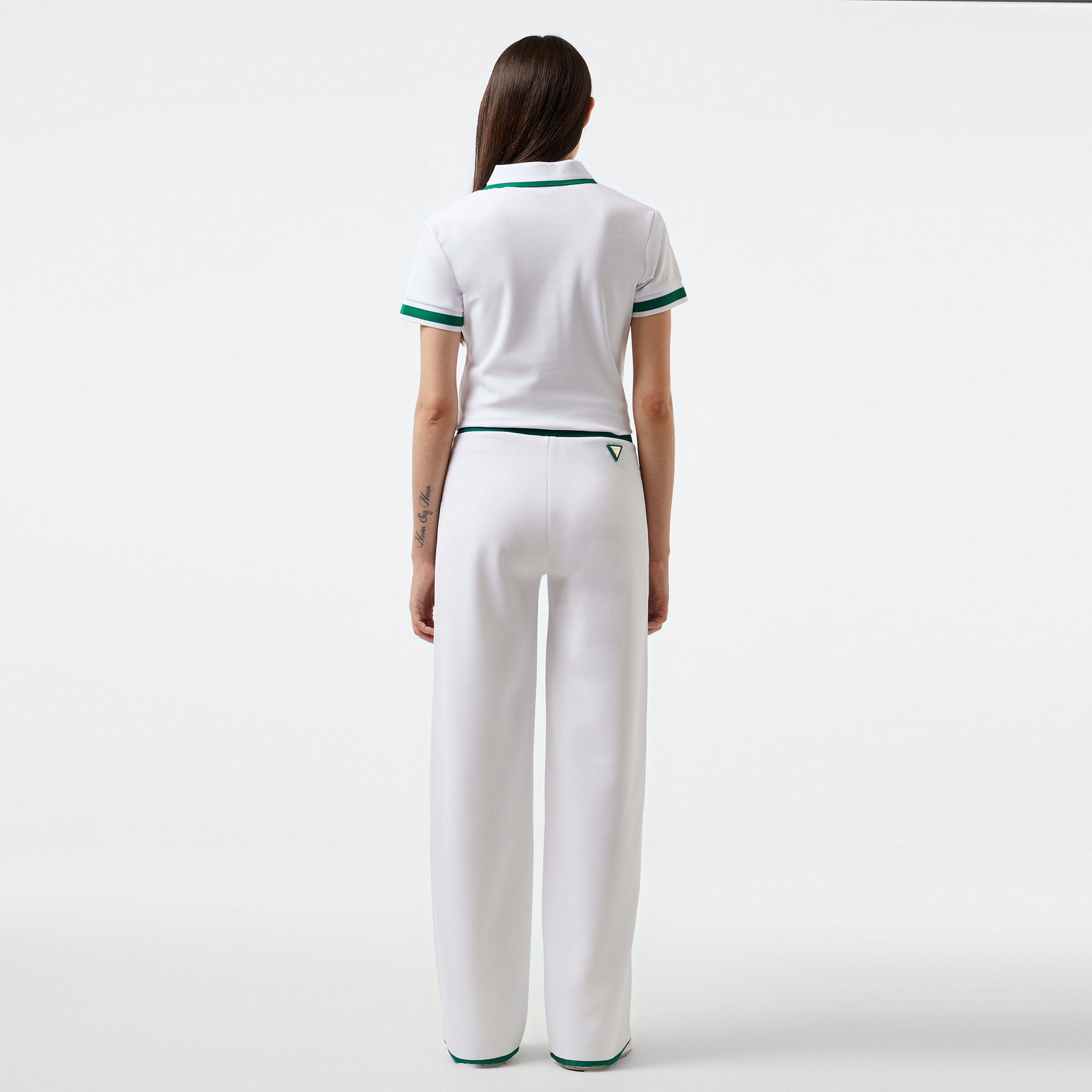 Guess Mylah Textured Kadın Yeşil Eşofman Altı