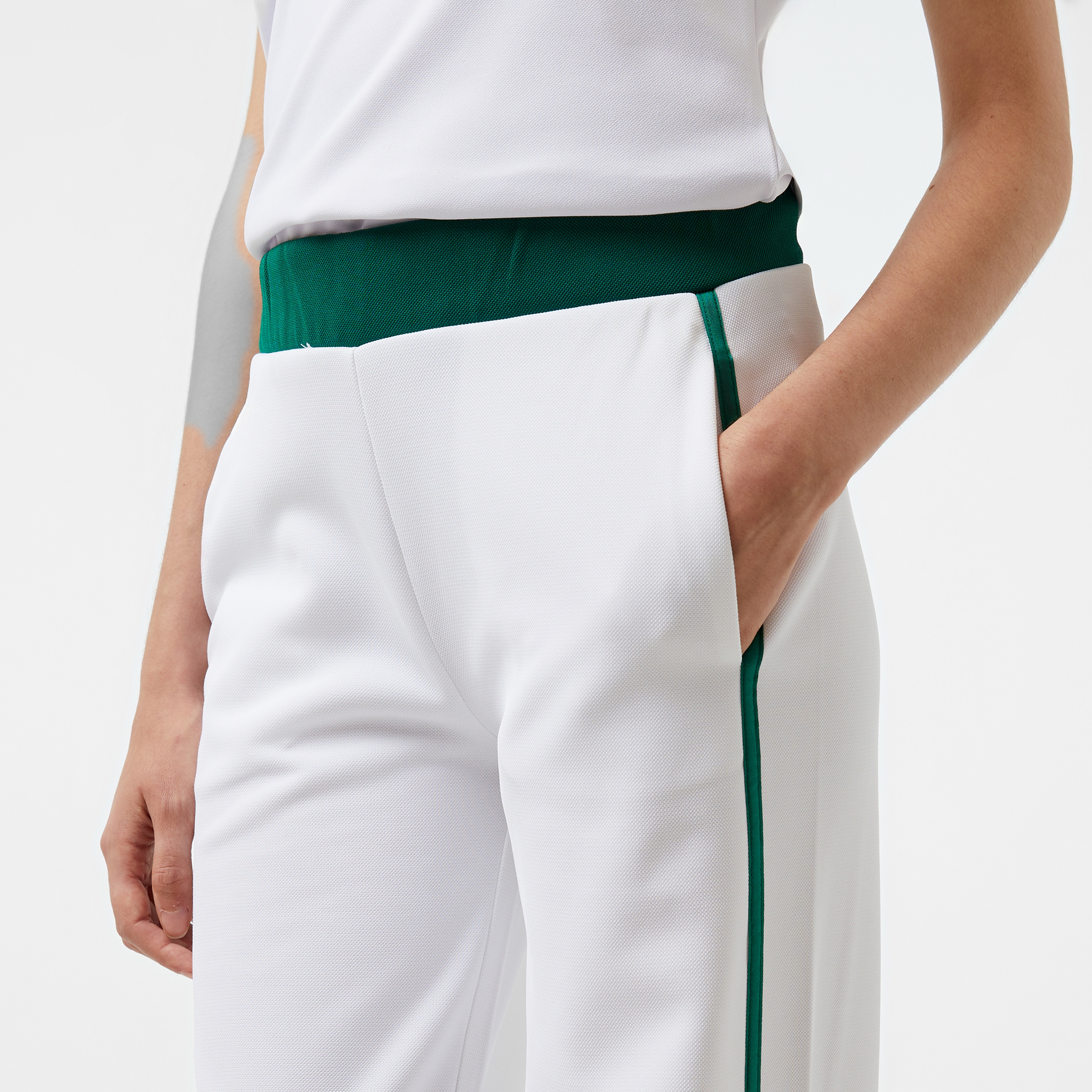 Guess Mylah Textured Kadın Yeşil Eşofman Altı