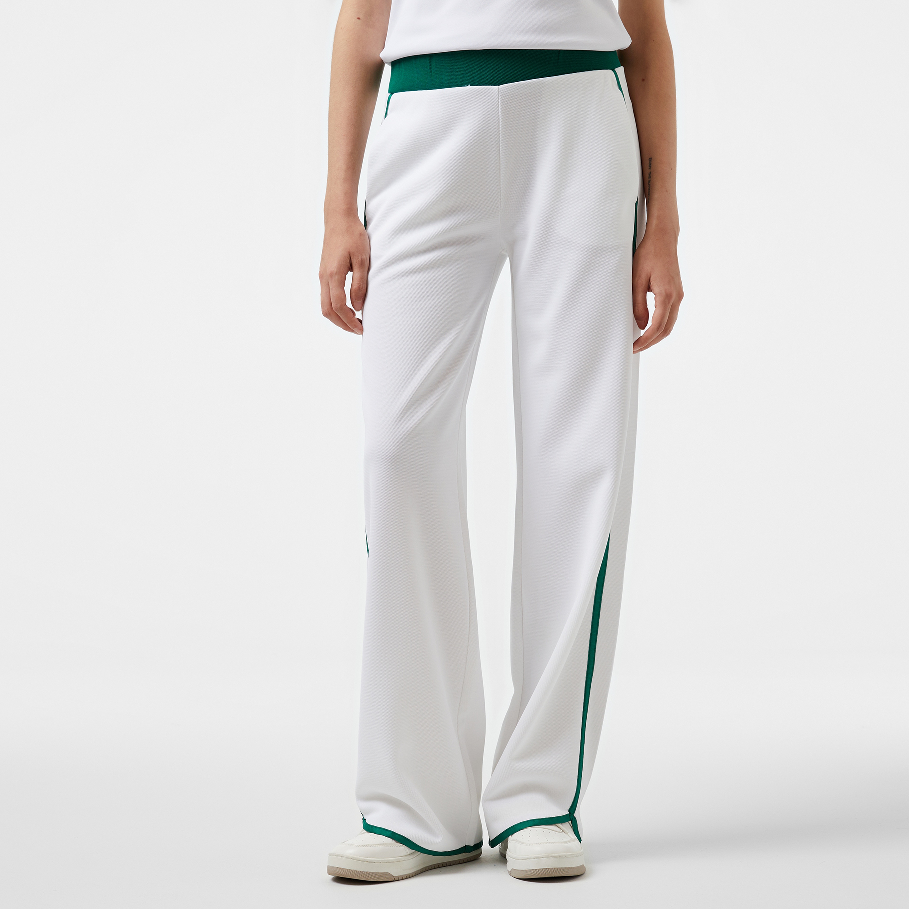 Guess Mylah Textured Kadın Yeşil Eşofman Altı