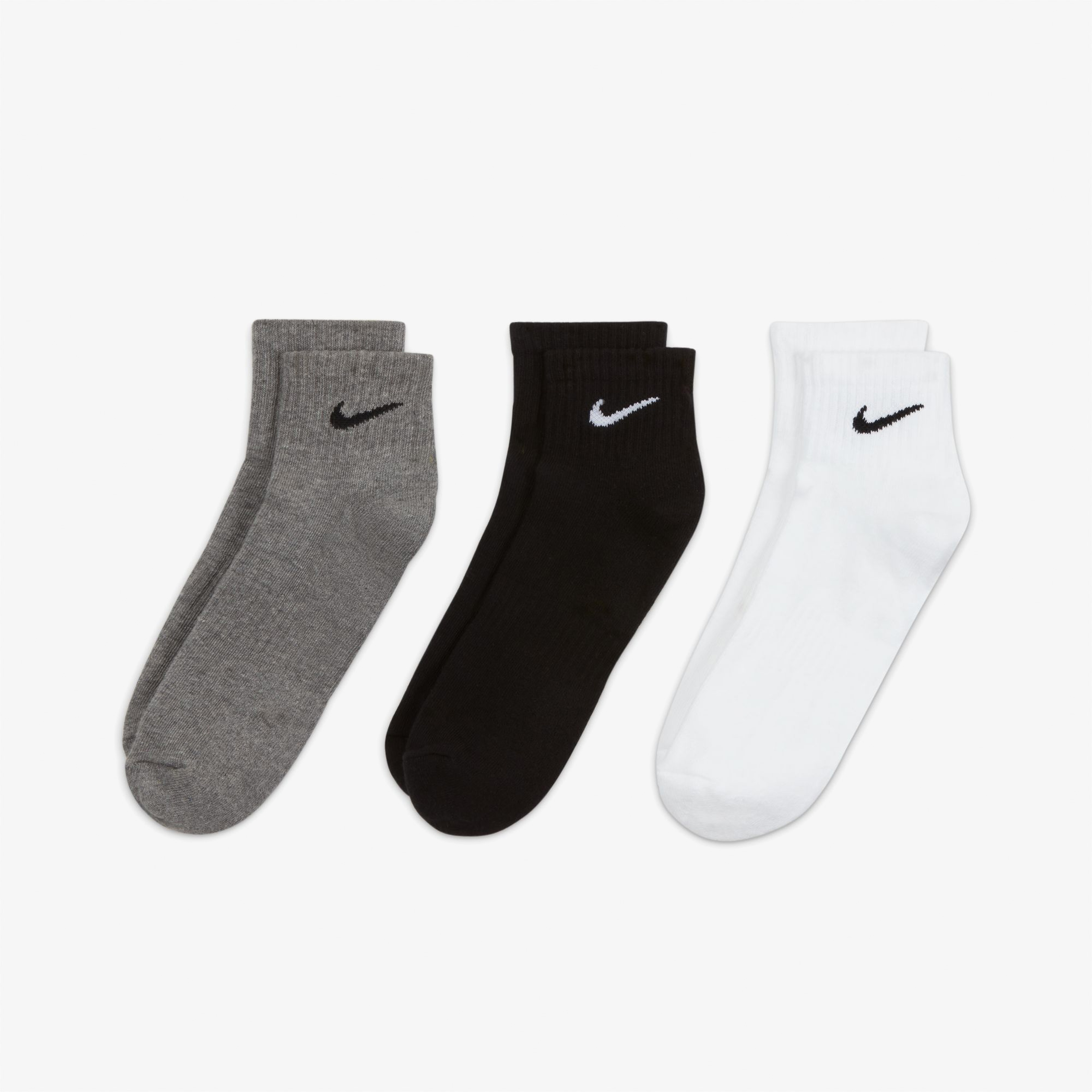 Nike  Everyday Csh Ankl 3'lü 132 Erkek Renkli Çorap