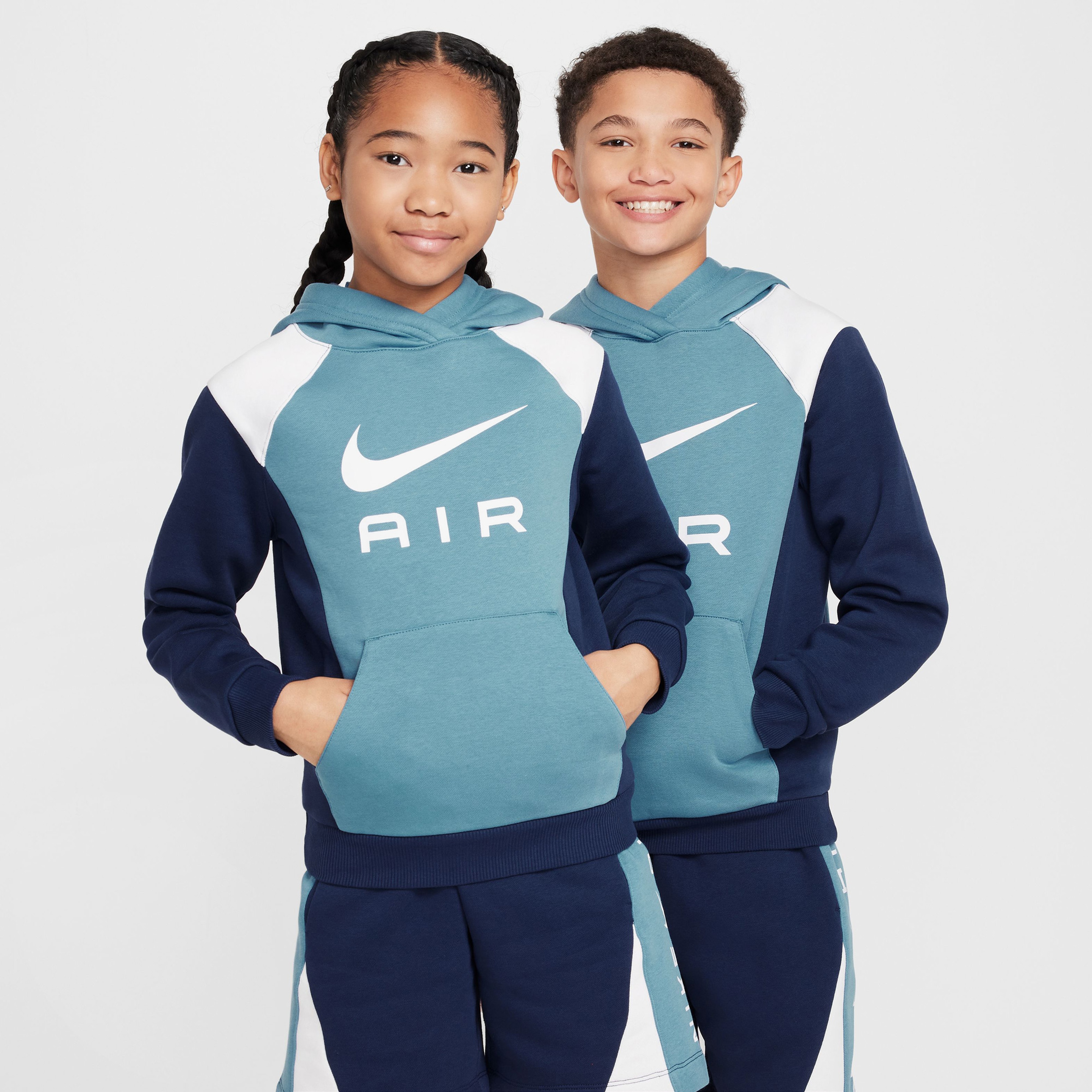 Nike Air Pullover Çocuk Lacivert Sweatshirt
