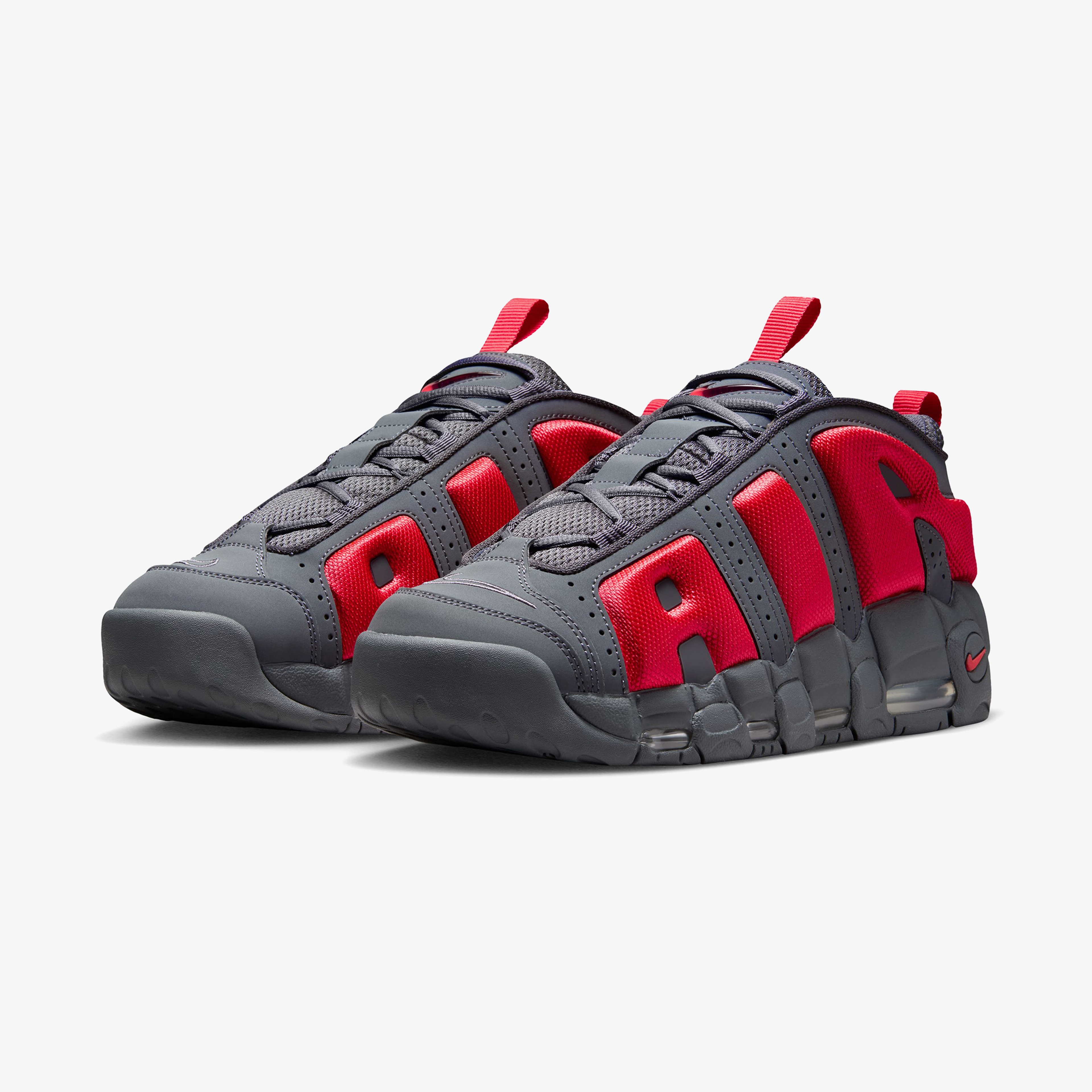 Nike Air More Uptempo Low Erkek Gri Spor Ayakkabı