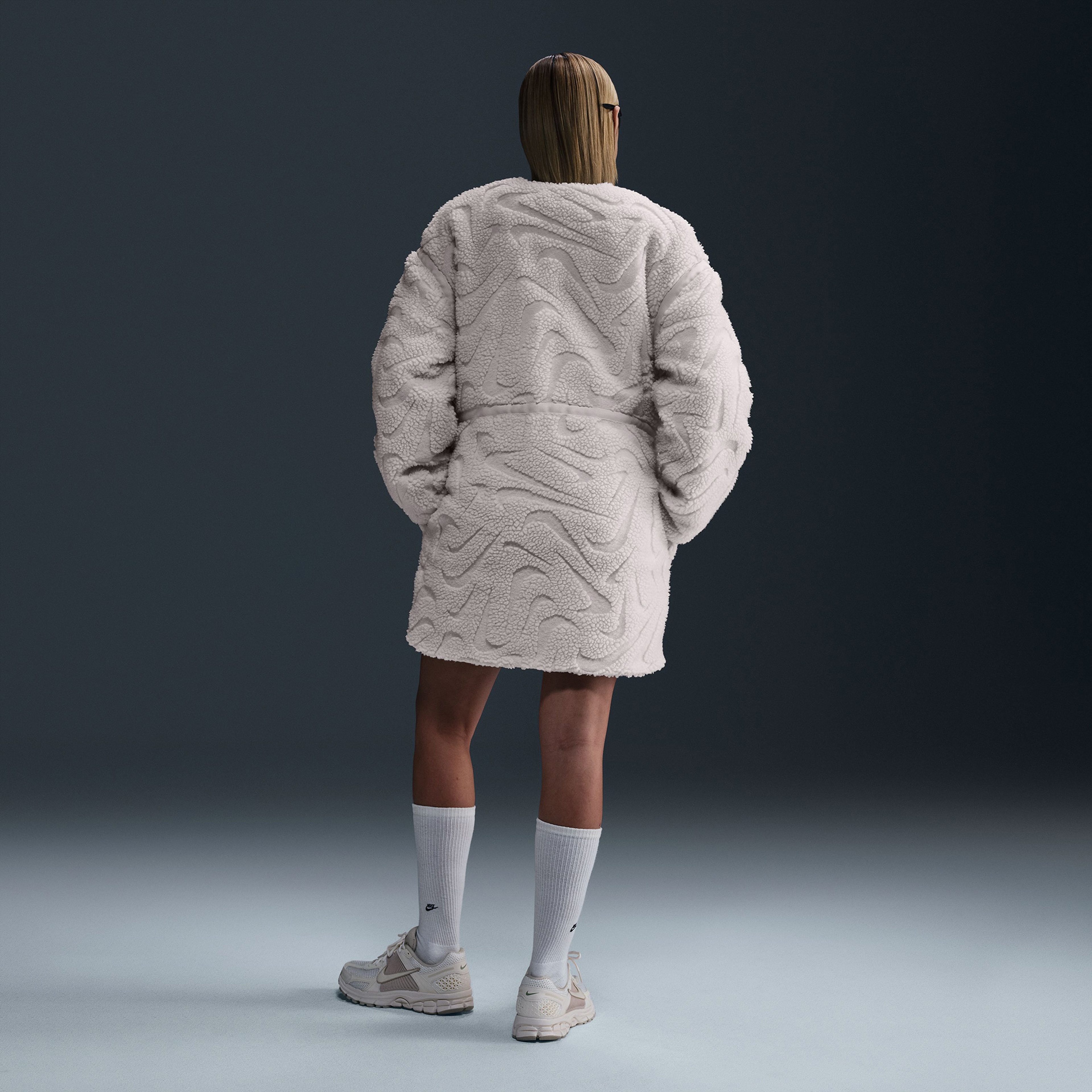 Nike Sportswear Kadın Krem Ceket
