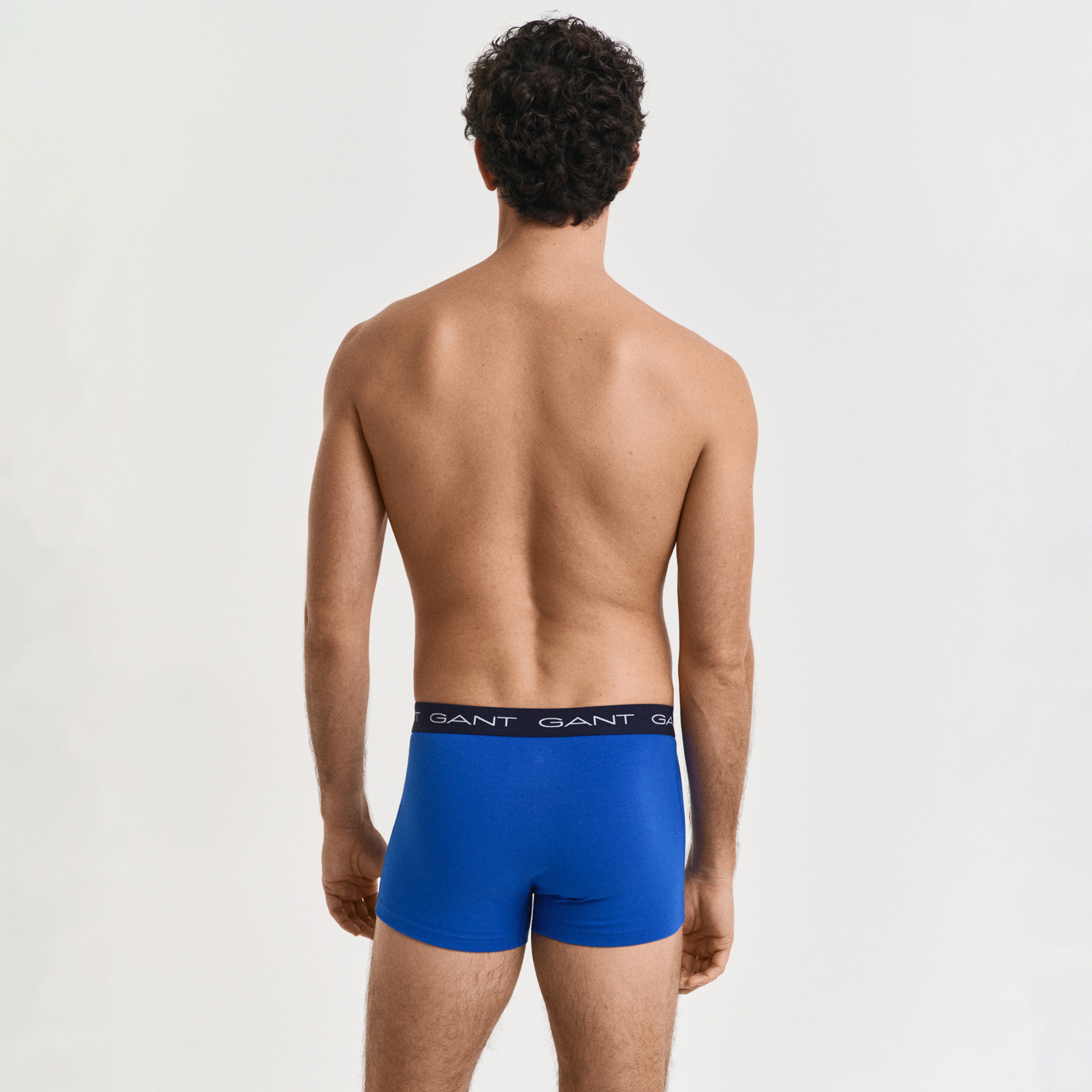 GANT Erkek Lacivert Slim Fit Logolu Boxer