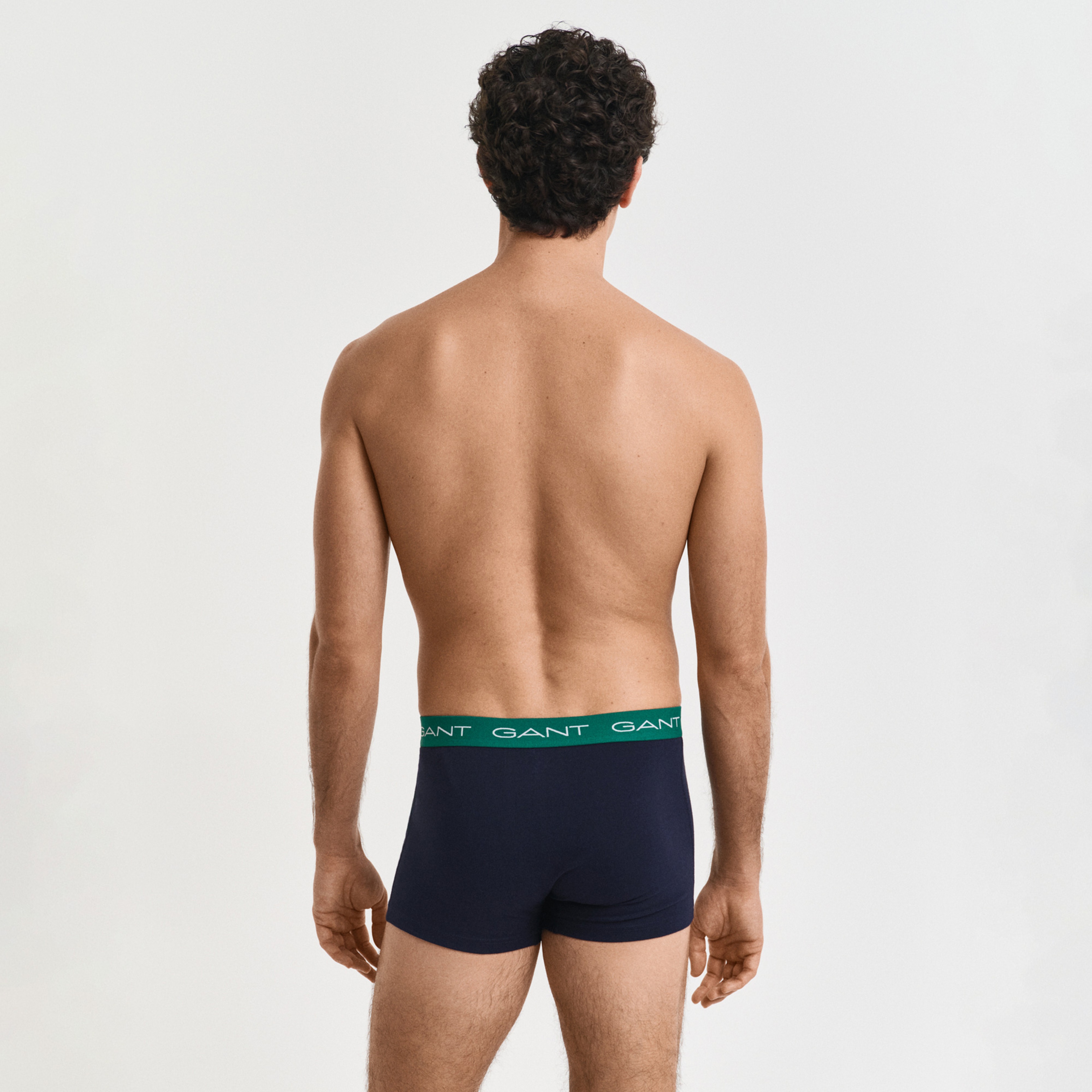 GANT Erkek Yeşil Slim Fit Logolu Boxer