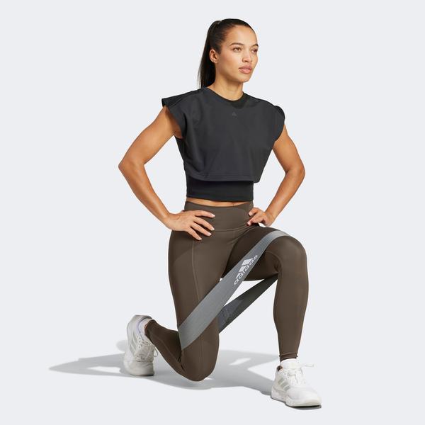 adidas Optime Full-Length Leggings Kadın Yeşil Tayt