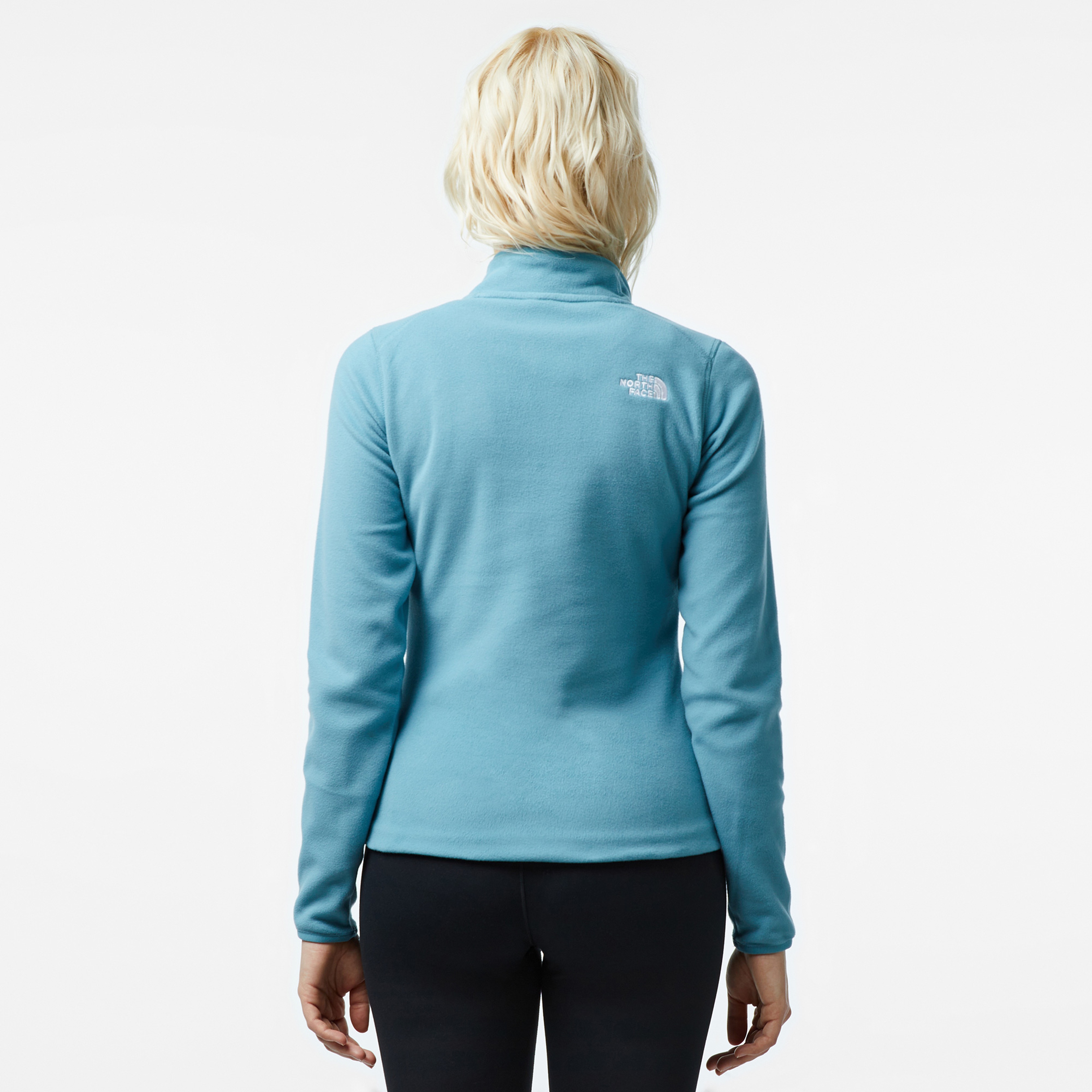 The North Face 100 Glacier 1 4 Zip Kadın Mavi Ceket