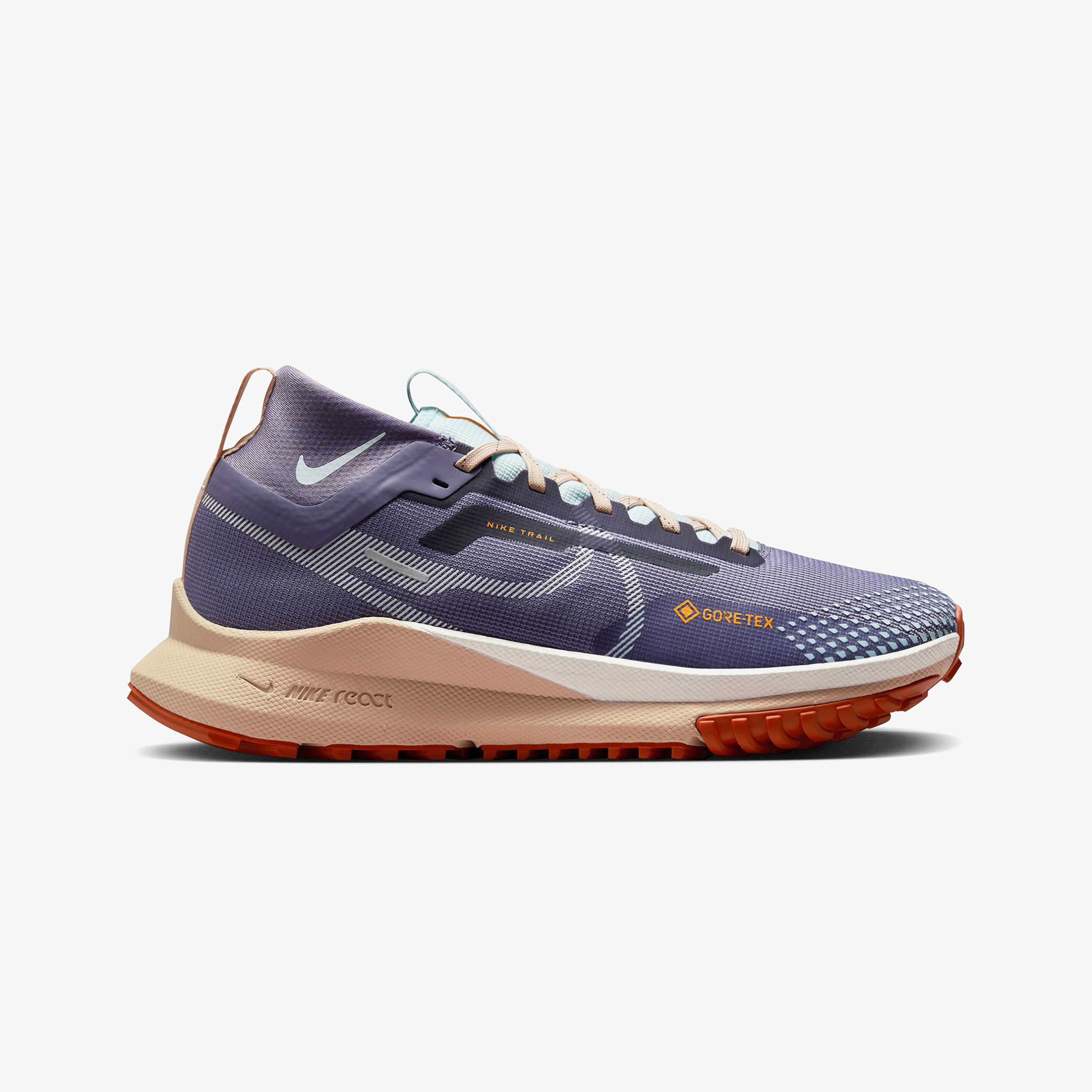 Nike React Pegasus Trail 4 Gore-Tex Kadın Mor Koşu Ayakkabısı36