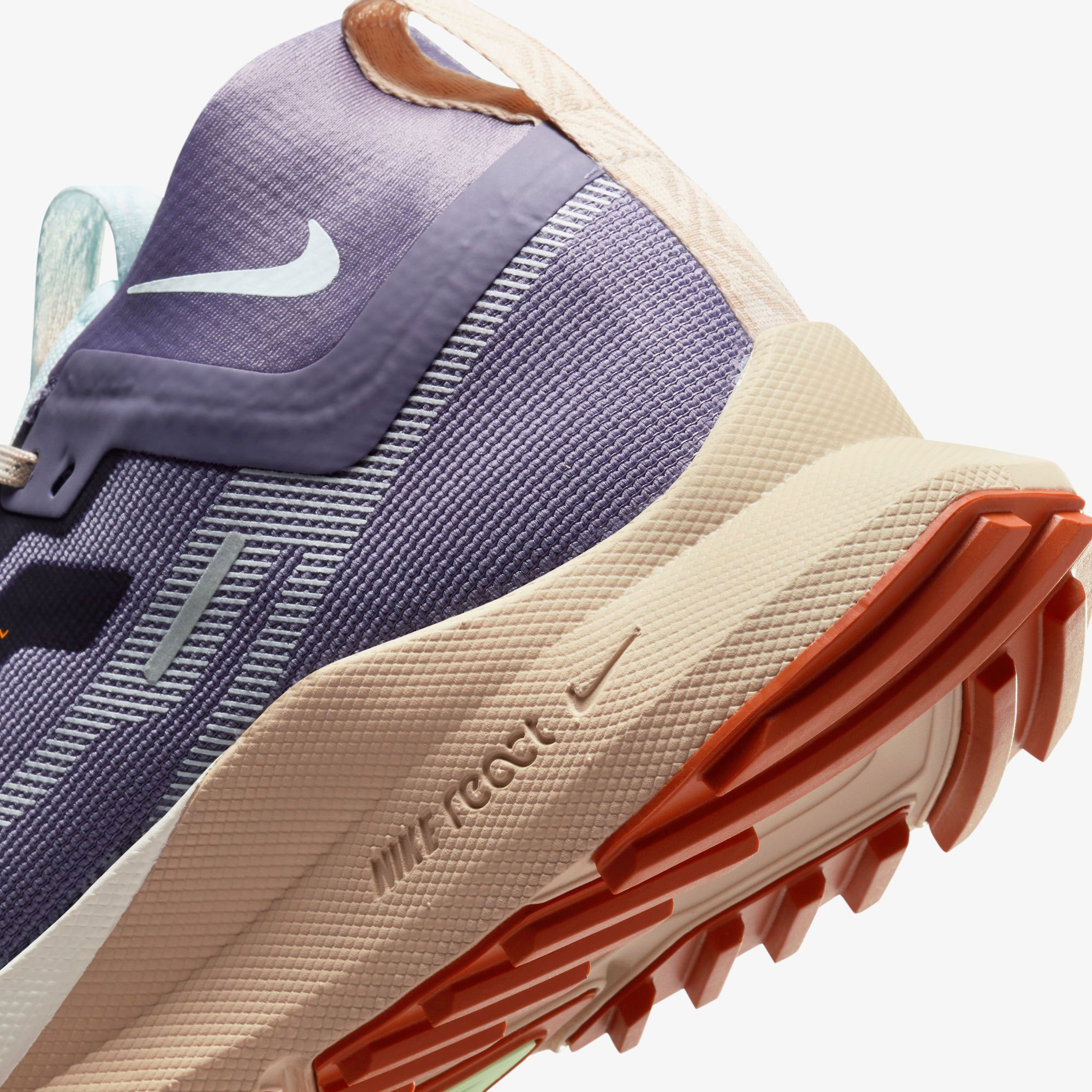 Nike React Pegasus Trail 4 Gore-Tex Kadın Mor Koşu Ayakkabısı36