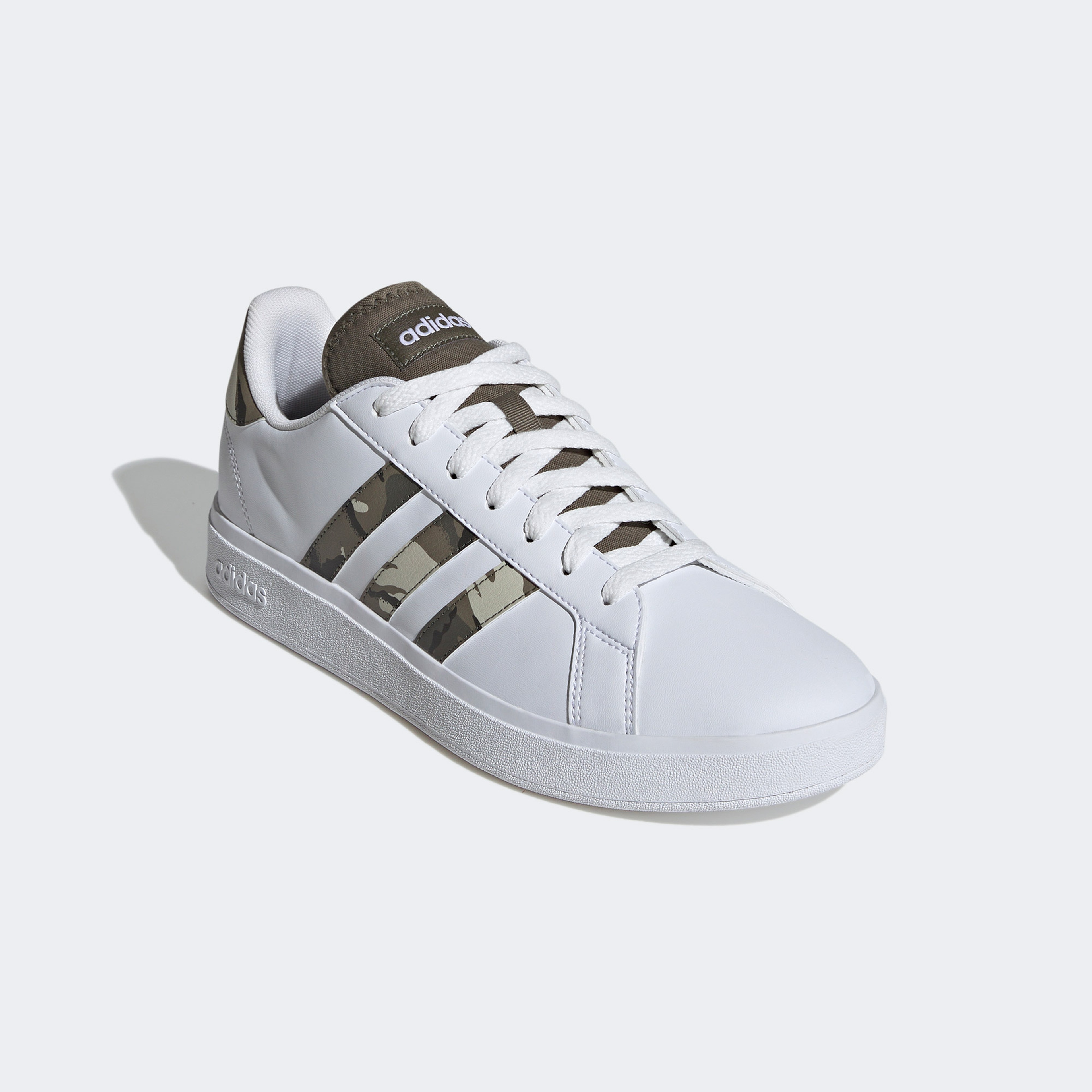 adidas Grand Court Base 2.0 Erkek Beyaz Sneaker