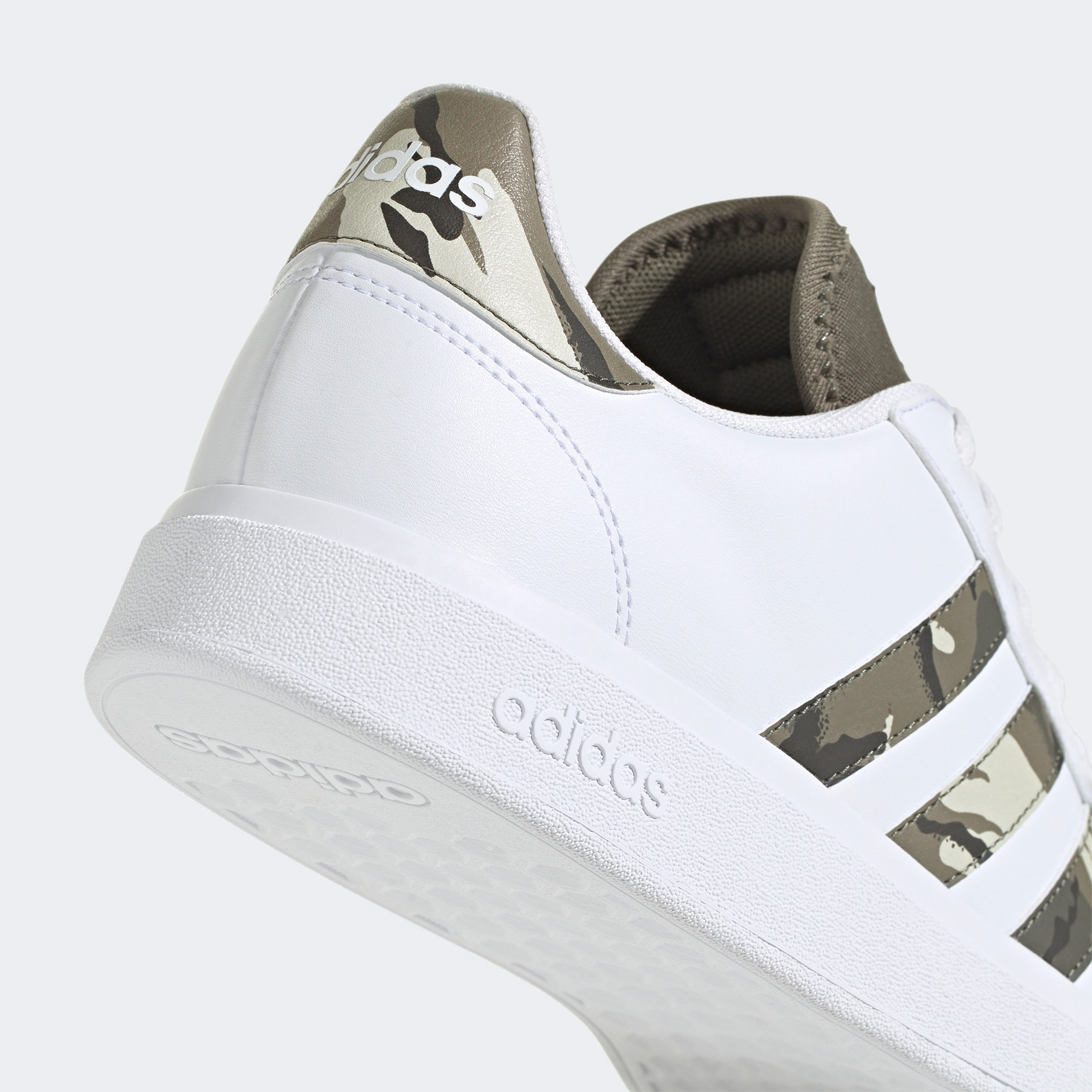 adidas Grand Court Base 2.0 Erkek Beyaz Sneaker