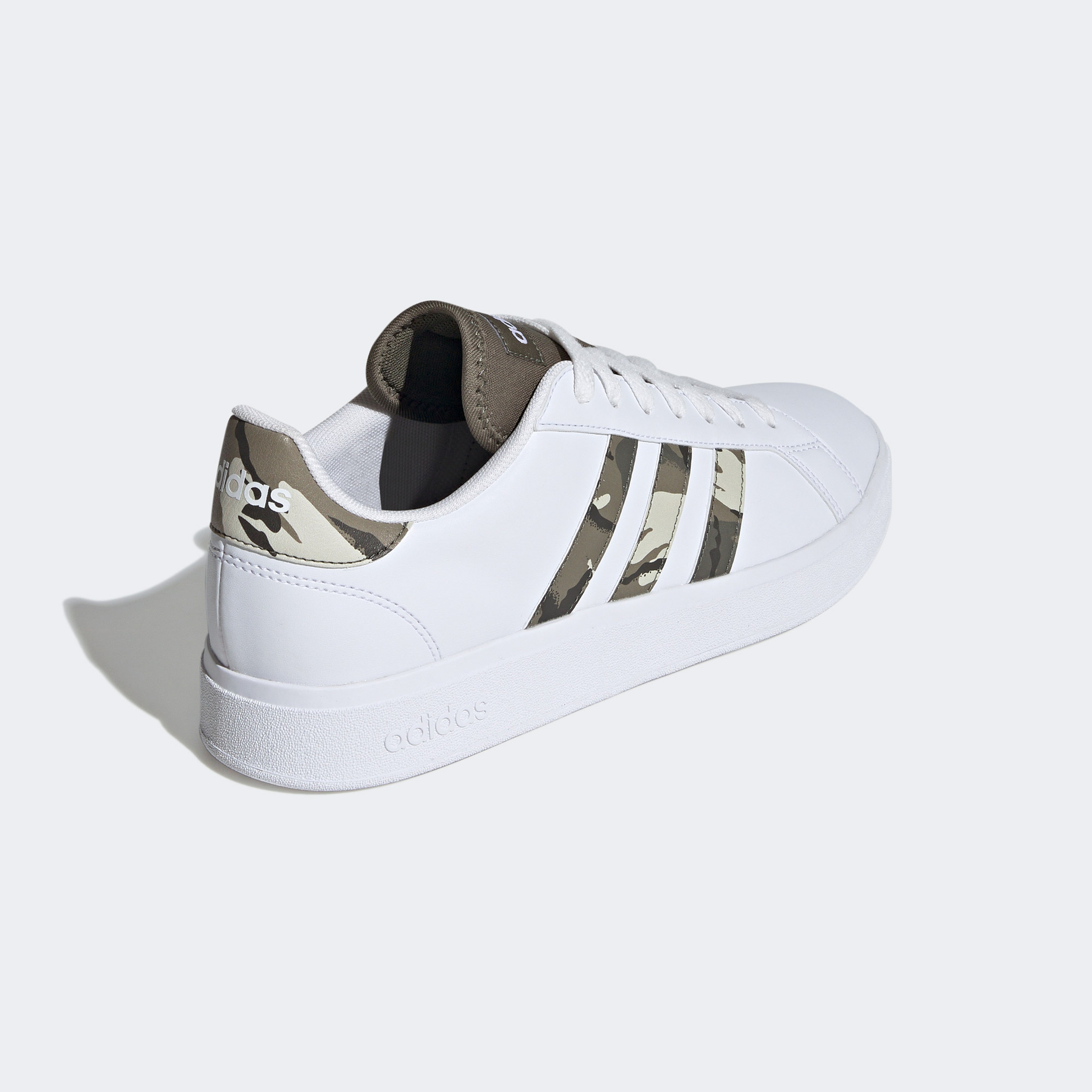adidas Grand Court Base 2.0 Erkek Beyaz Sneaker