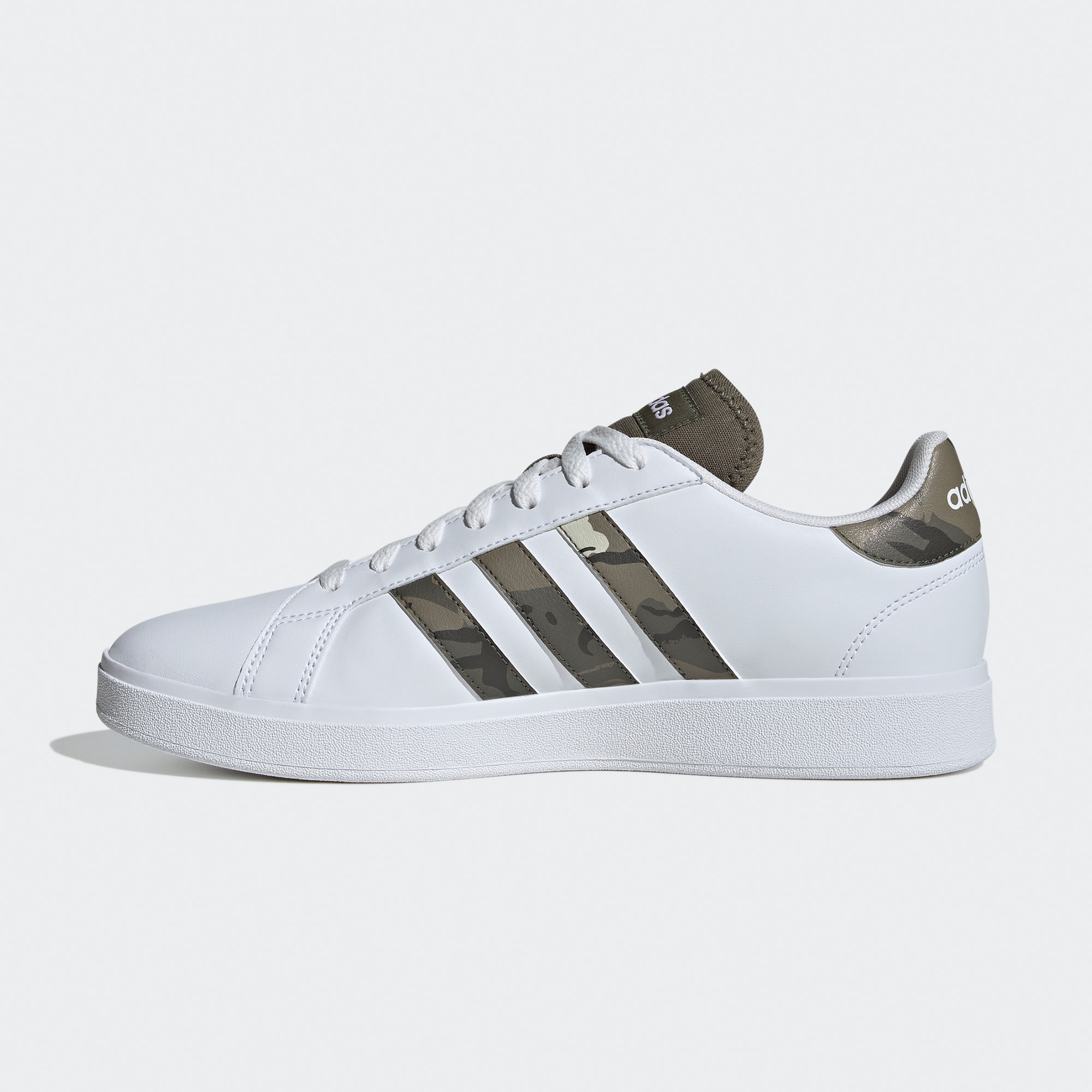 adidas Grand Court Base 2.0 Erkek Beyaz Sneaker