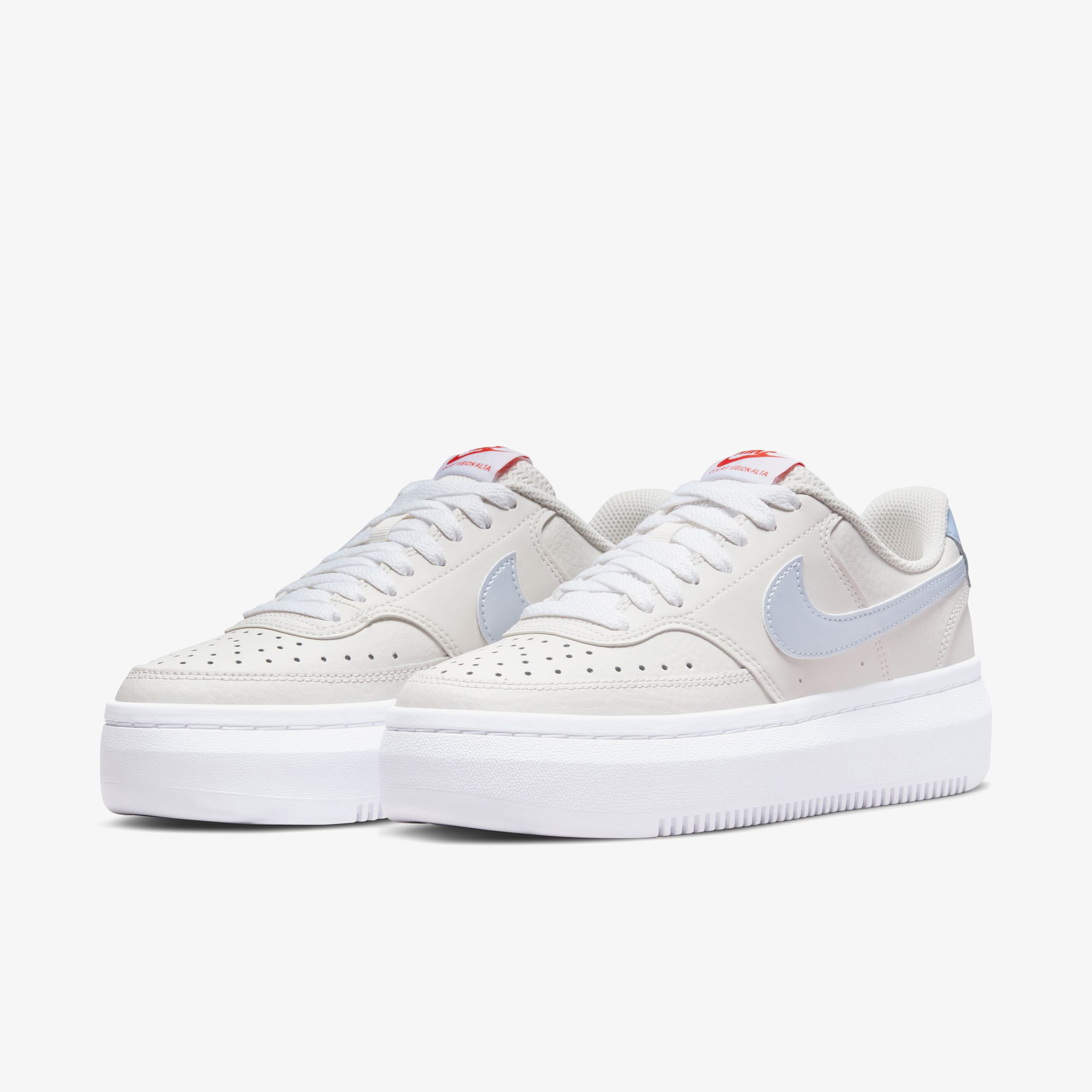 Nike Court Vision Alta Kadın Krem Sneaker