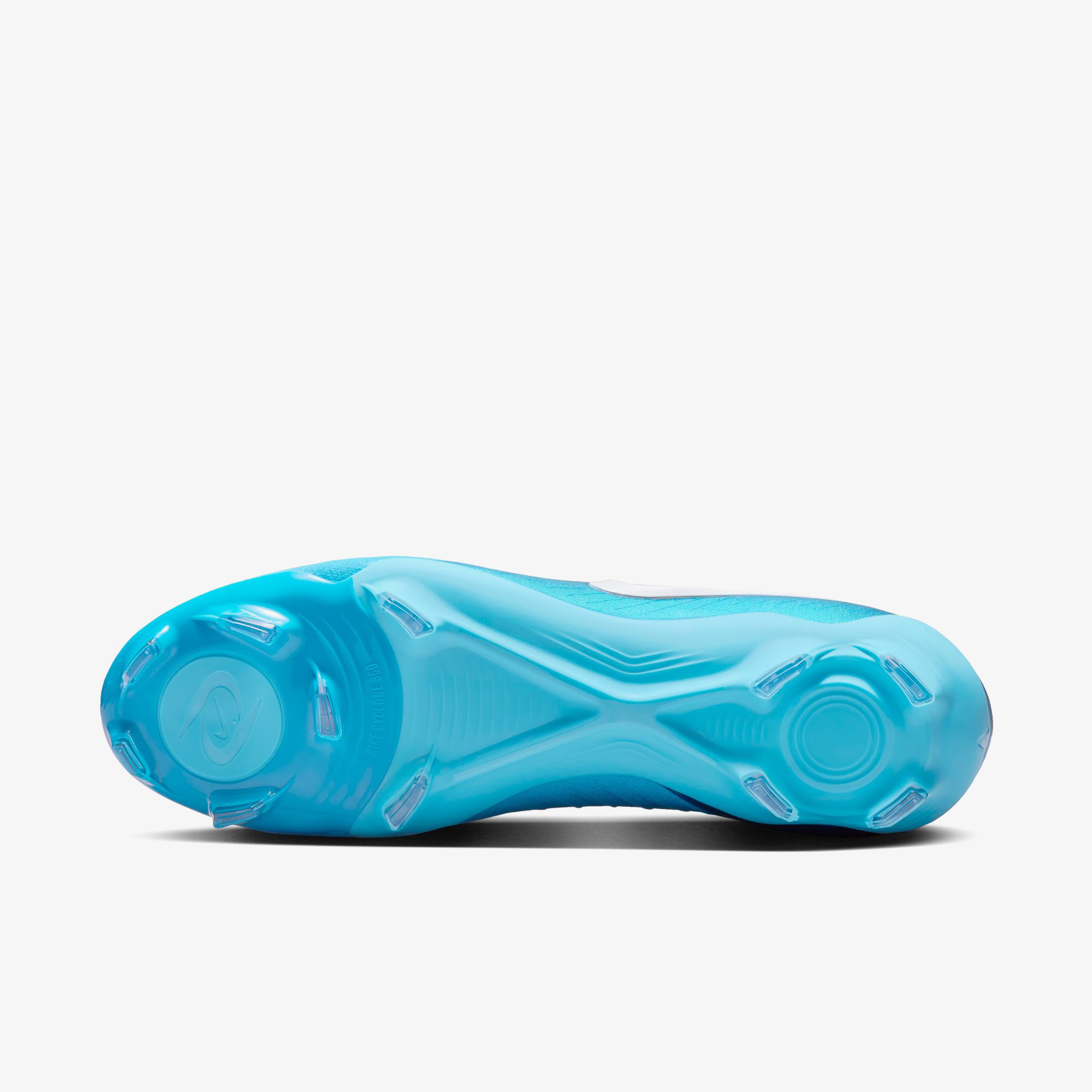 Nike Phantom Luna II Club FG Erkek Mavi Bilekli Çim Saha Kramponu