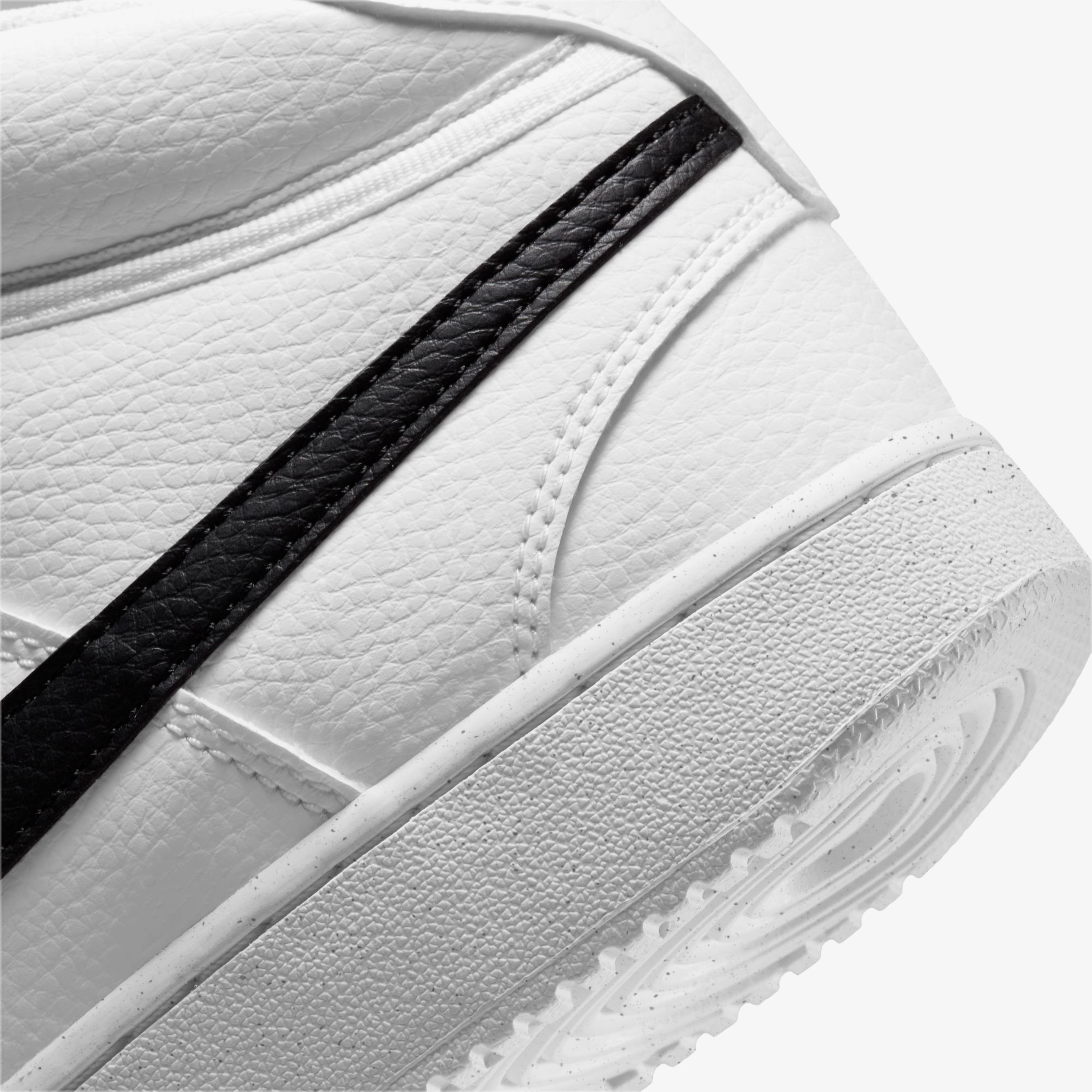 Nike Court Vision Mid Nn Erkek Beyaz Sneaker