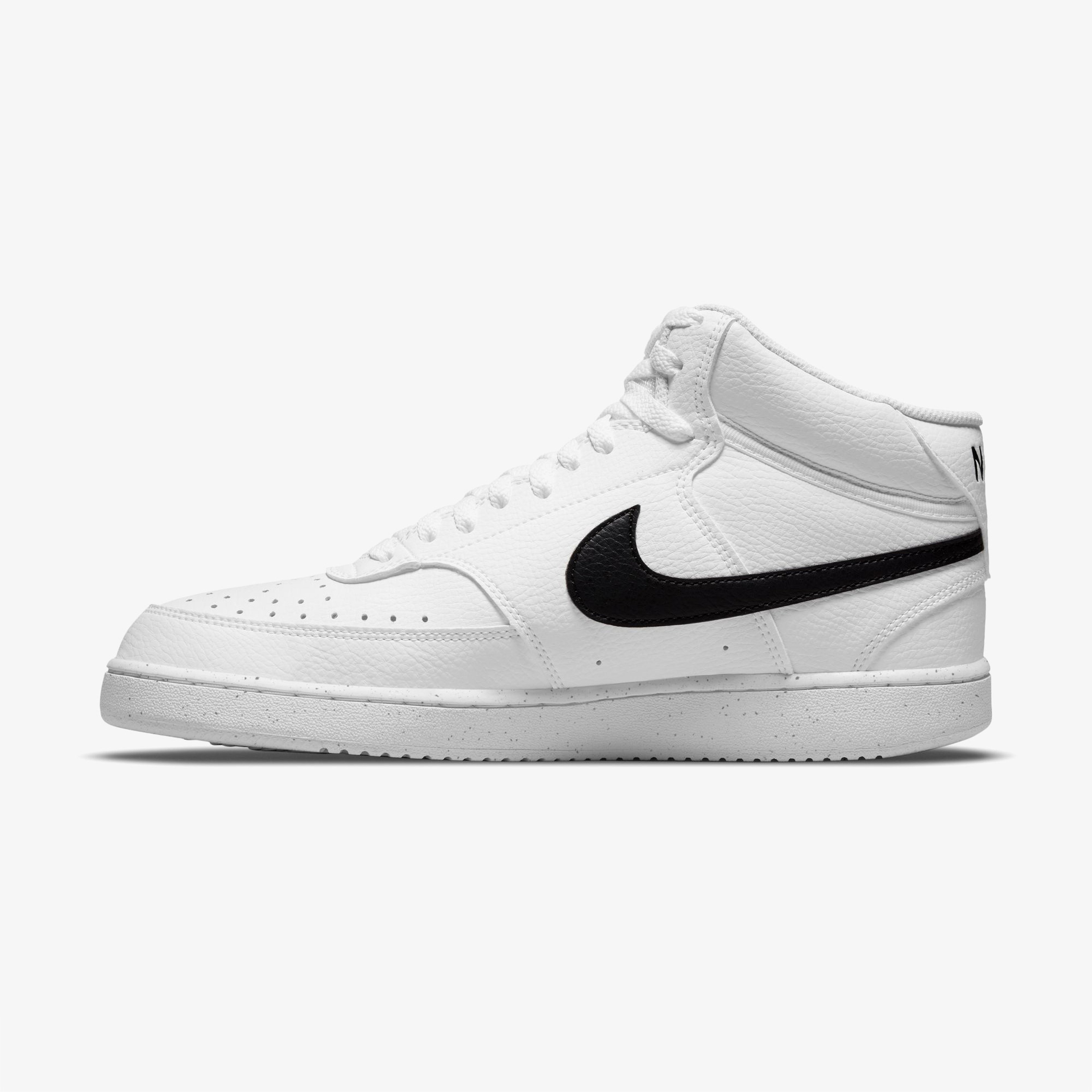 Nike Court Vision Mid Nn Erkek Beyaz Sneaker