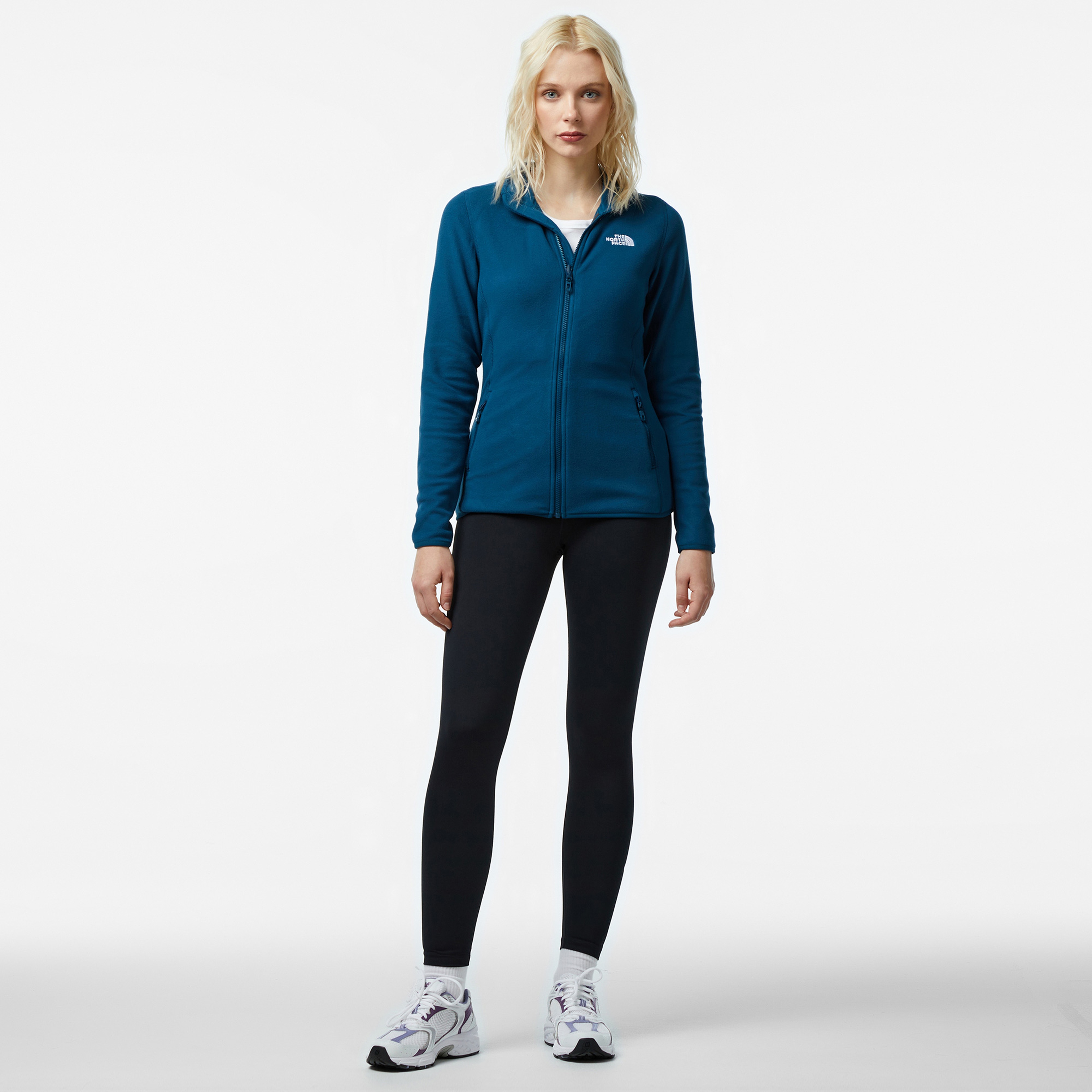 The North Face 100 Glacier Kadın Mavi Polar