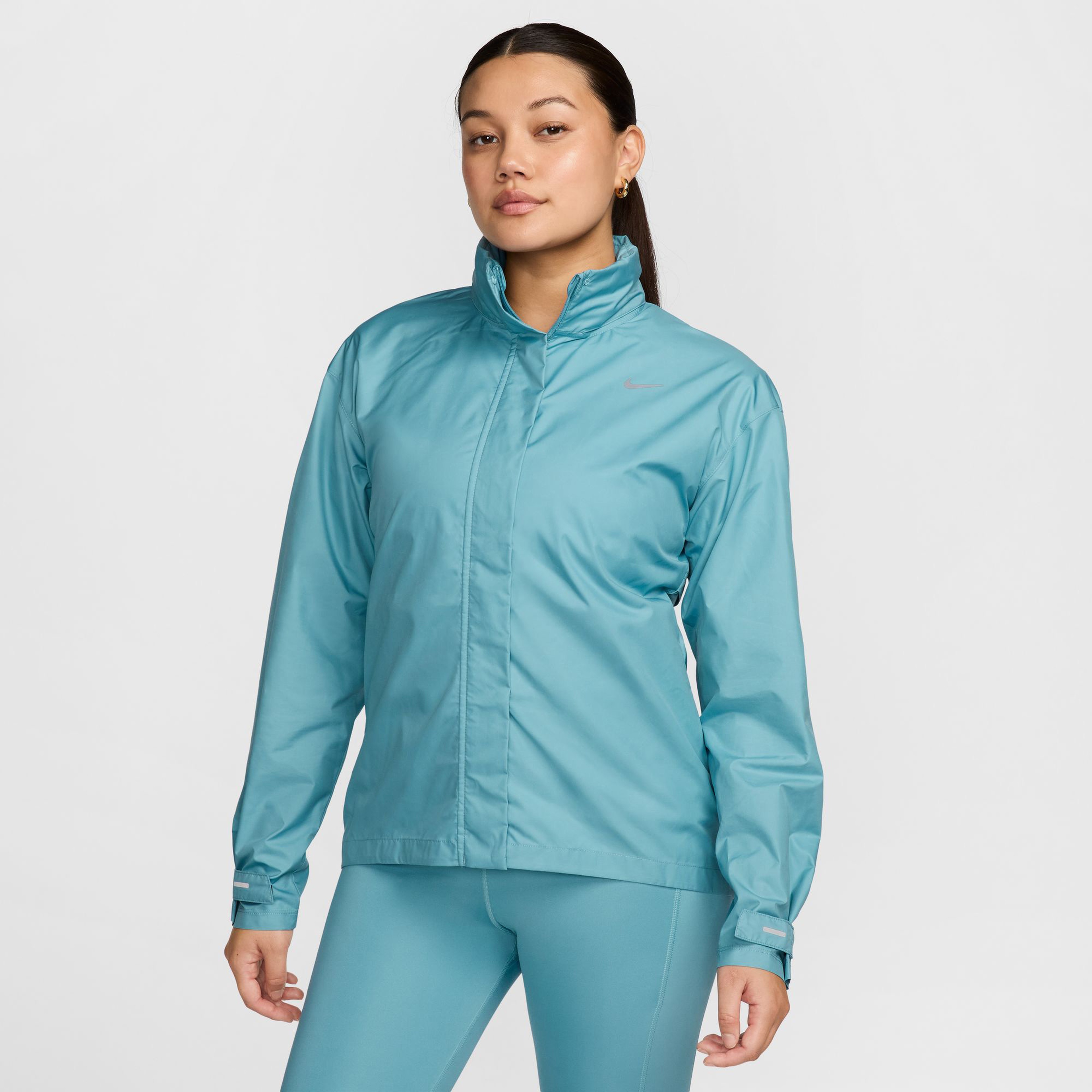 Nike Fast Repel Kadın Mavi Koşu Ceketi