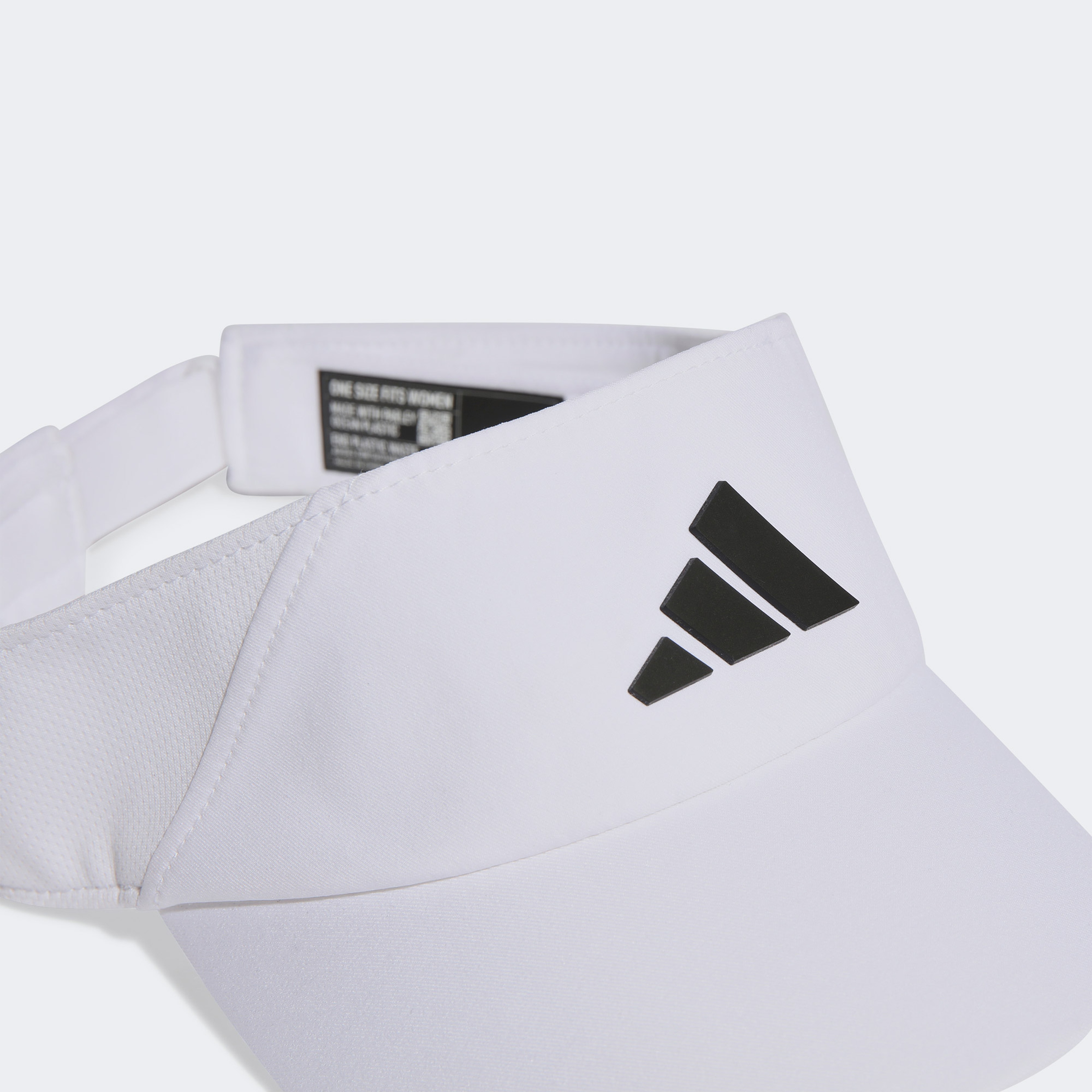 adidas AEROREADY Vizör Unisex Beyaz Şapka