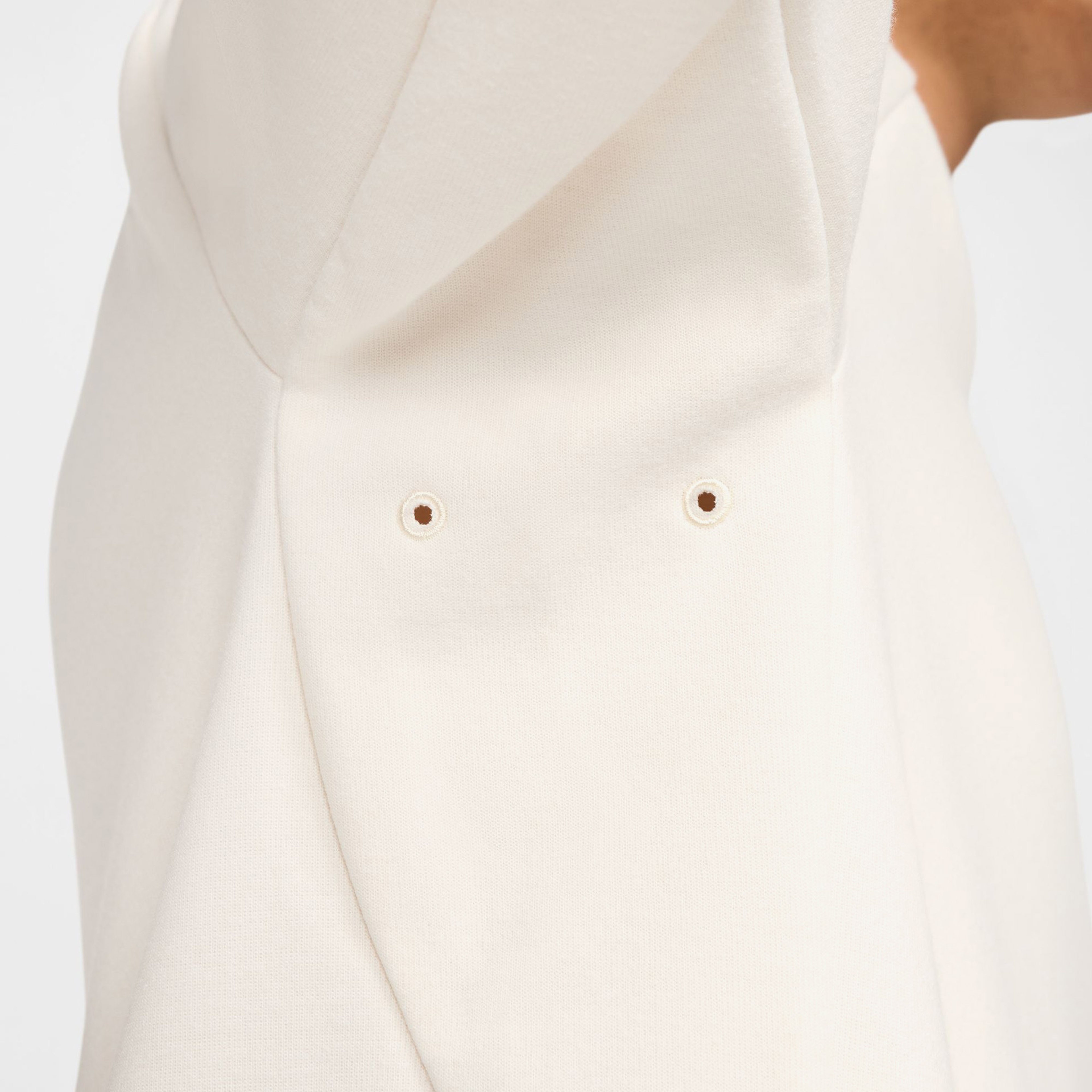 Nike Primary Dri-Fit Verstaile Crew Erkek Bej Günlük Sweatshirt