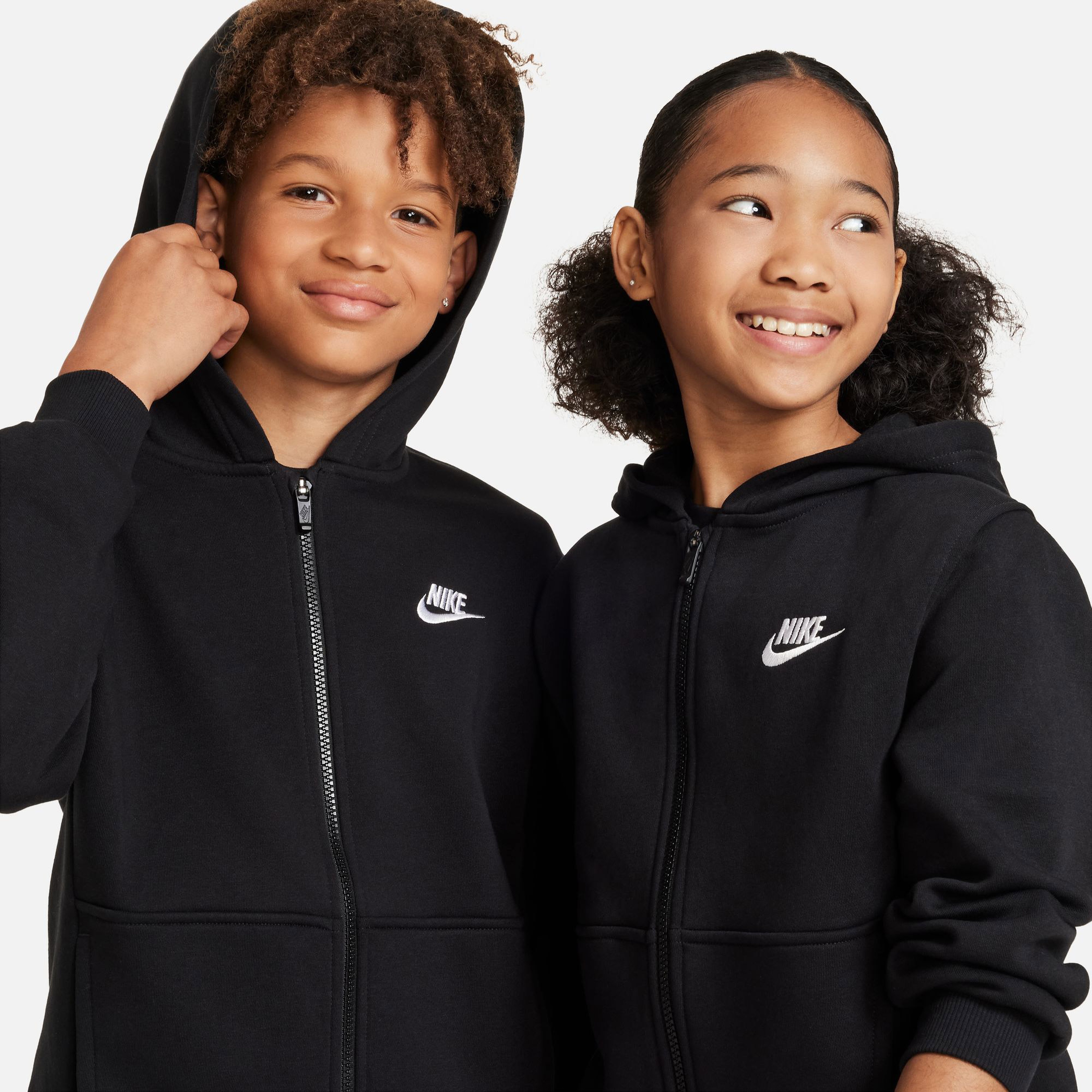 Nike Sportswear Club Çocuk Siyah Günlük Sweatshirt