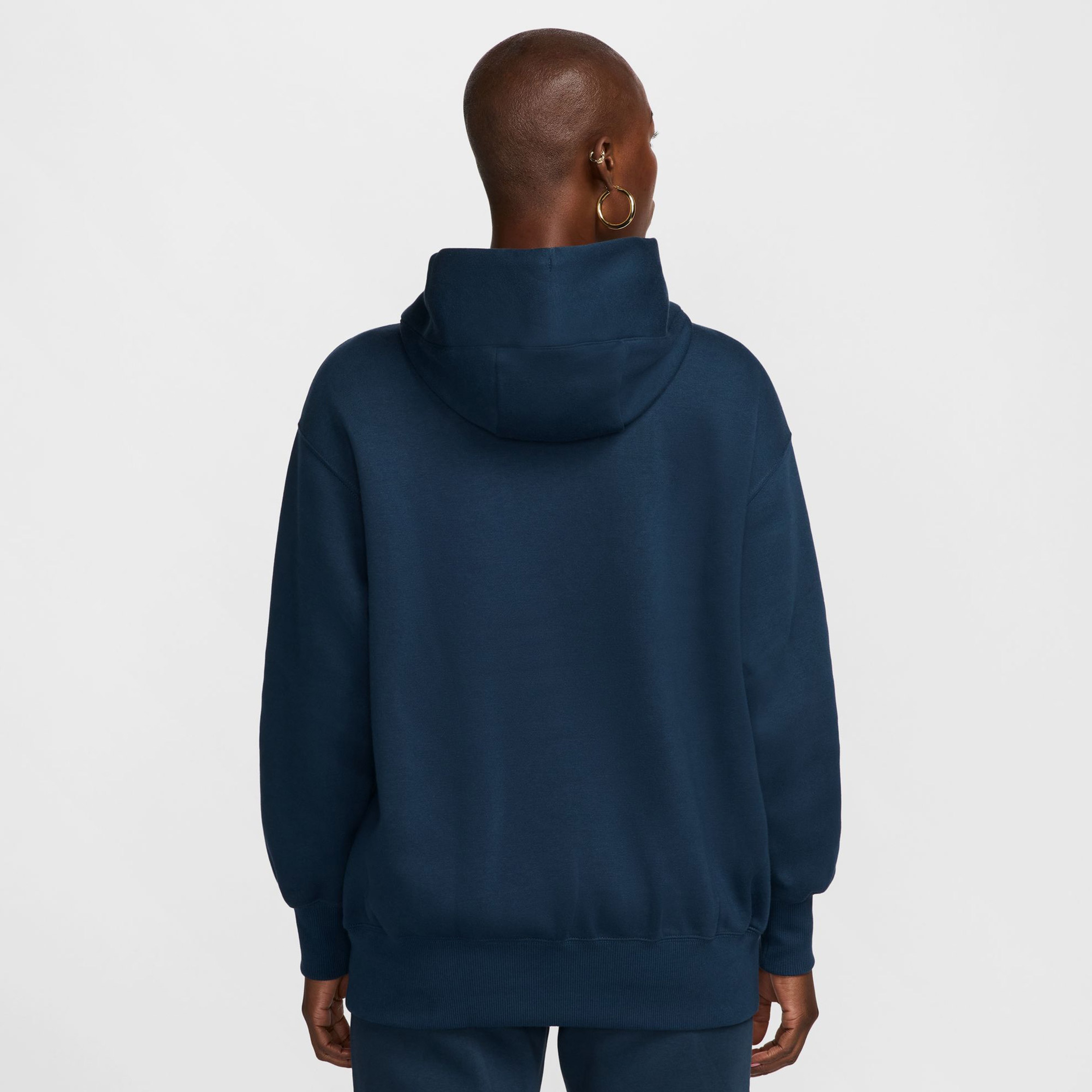 Nike Phoenix Fleece Kadın Lacivert Günlük Sweatshirt