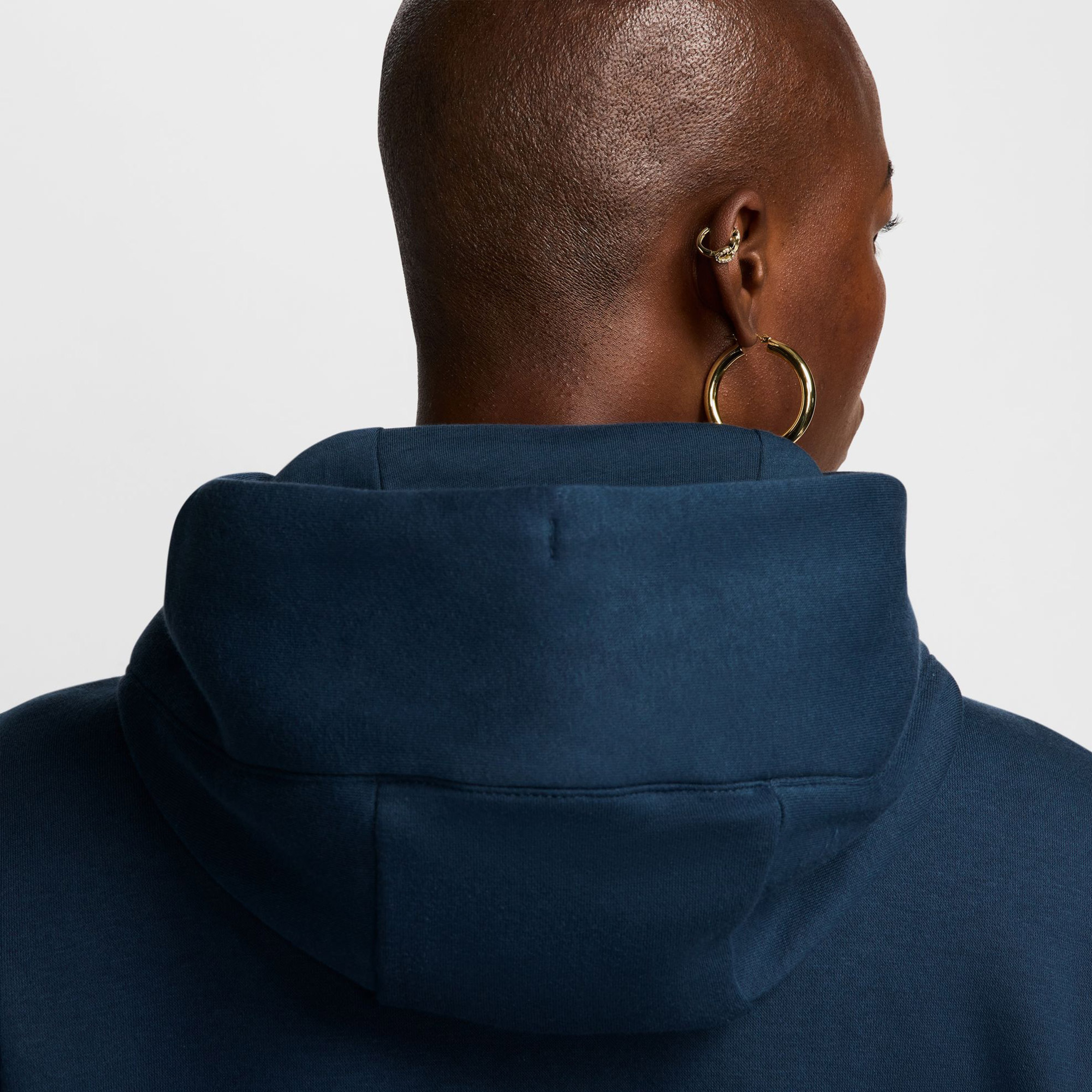 Nike Phoenix Fleece Kadın Lacivert Günlük Sweatshirt