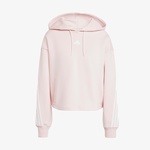 adidas Future Icons 3 Stripes Kadın Pembe Günlük Sweatshirt