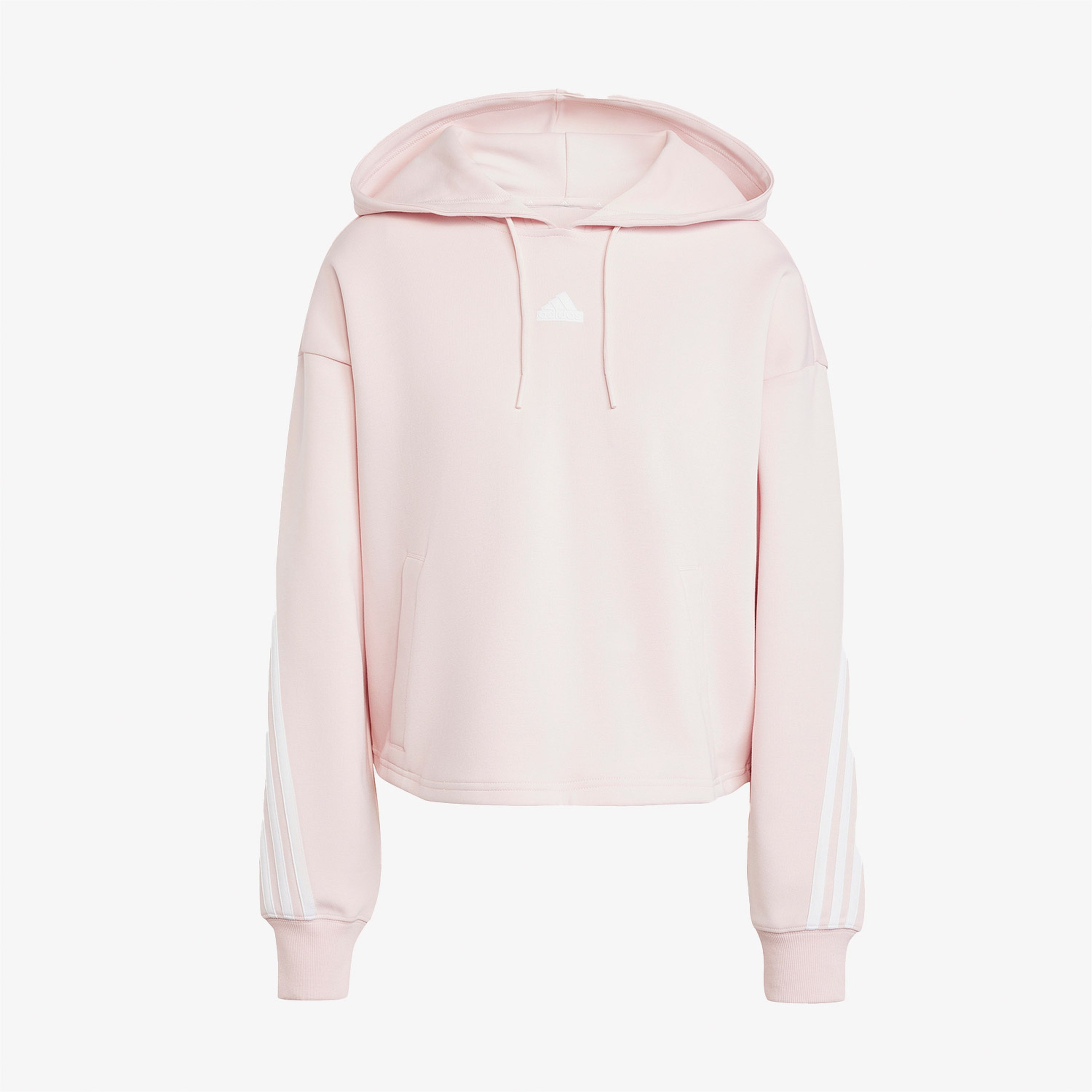adidas Future Icons 3 Stripes Kadın Pembe Günlük Sweatshirt