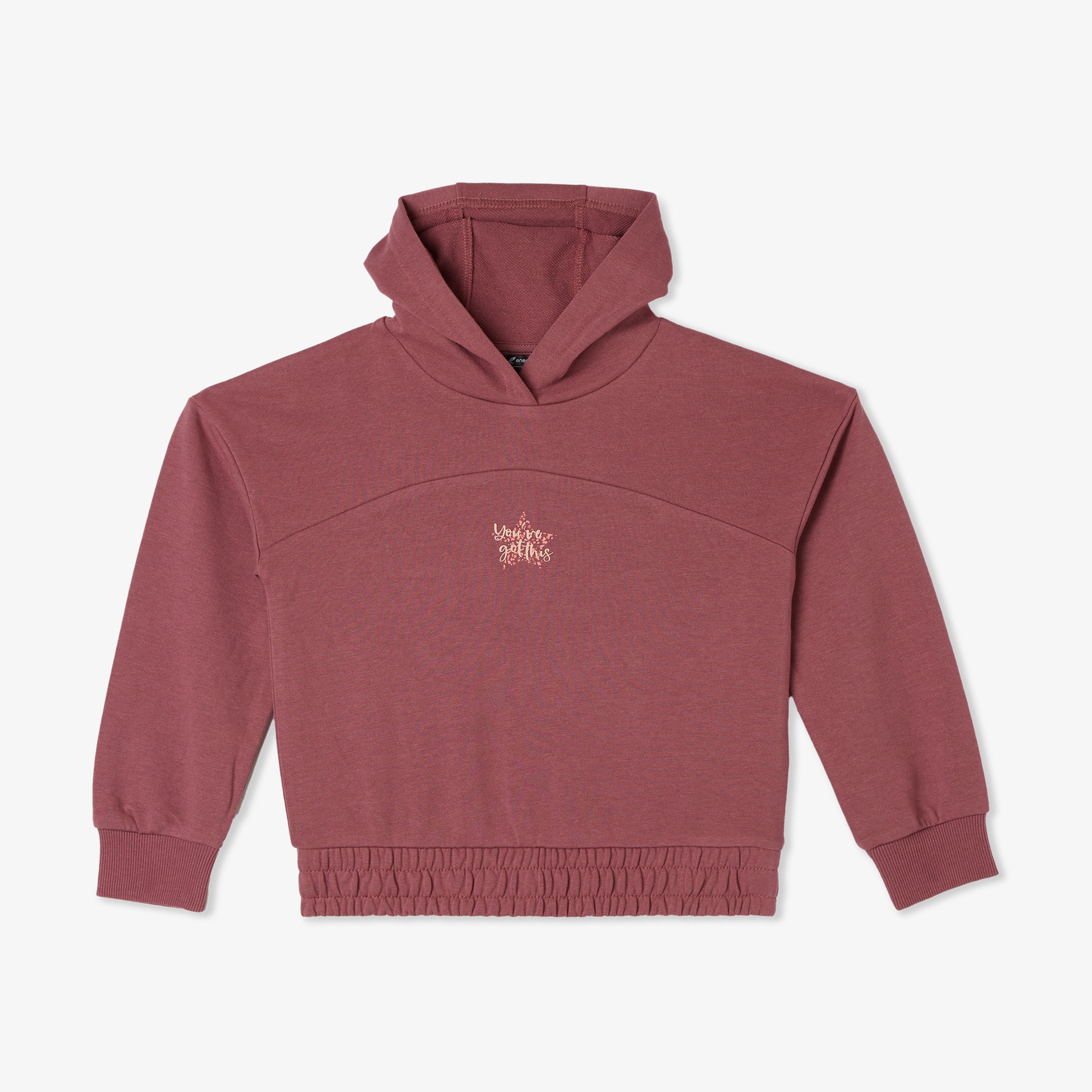 Energetics Full-Zipped Çocuk Pembe Günlük Sweatshirt