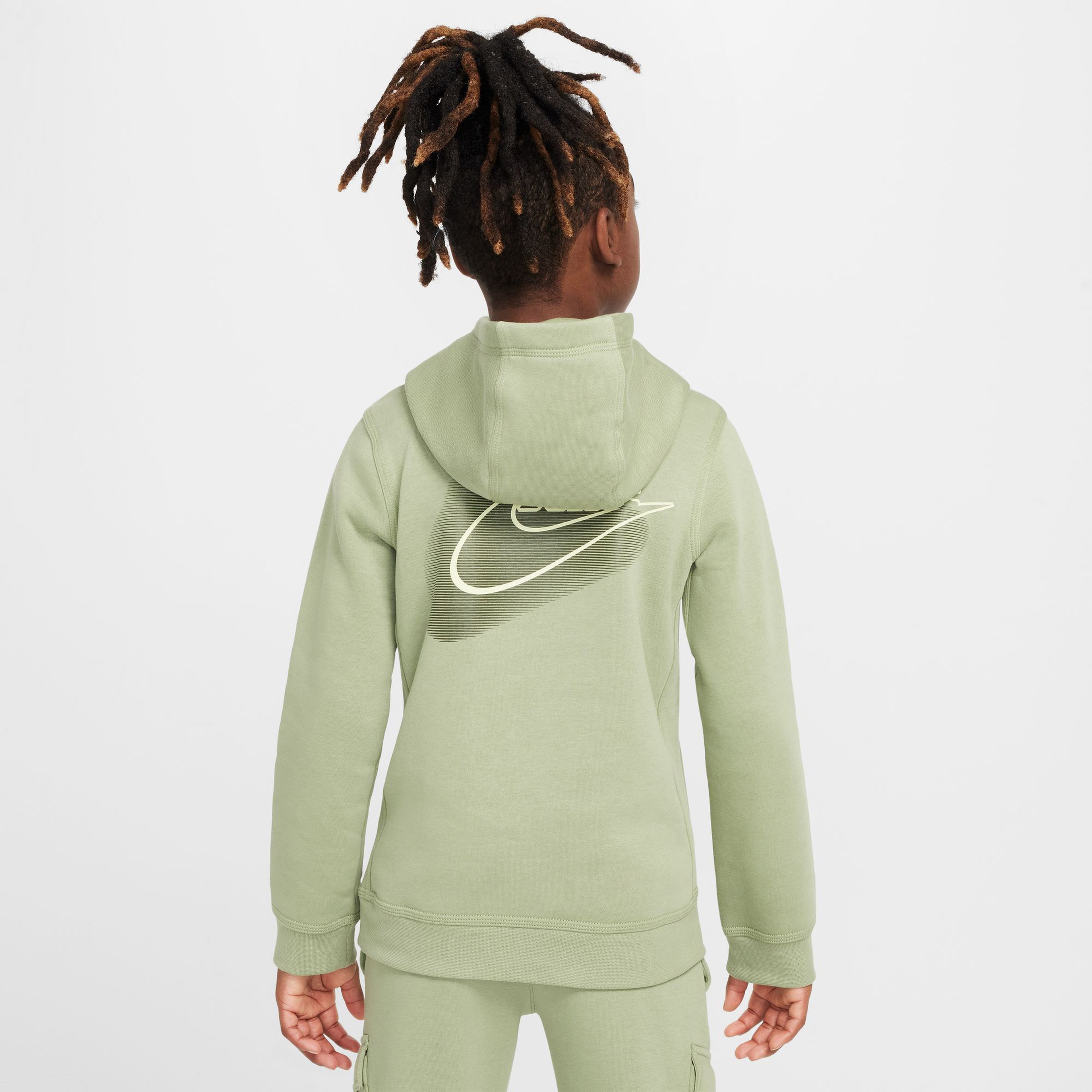 Nike Sportswear Standart Issue Çocuk Yeşil Günlük Sweatshirt